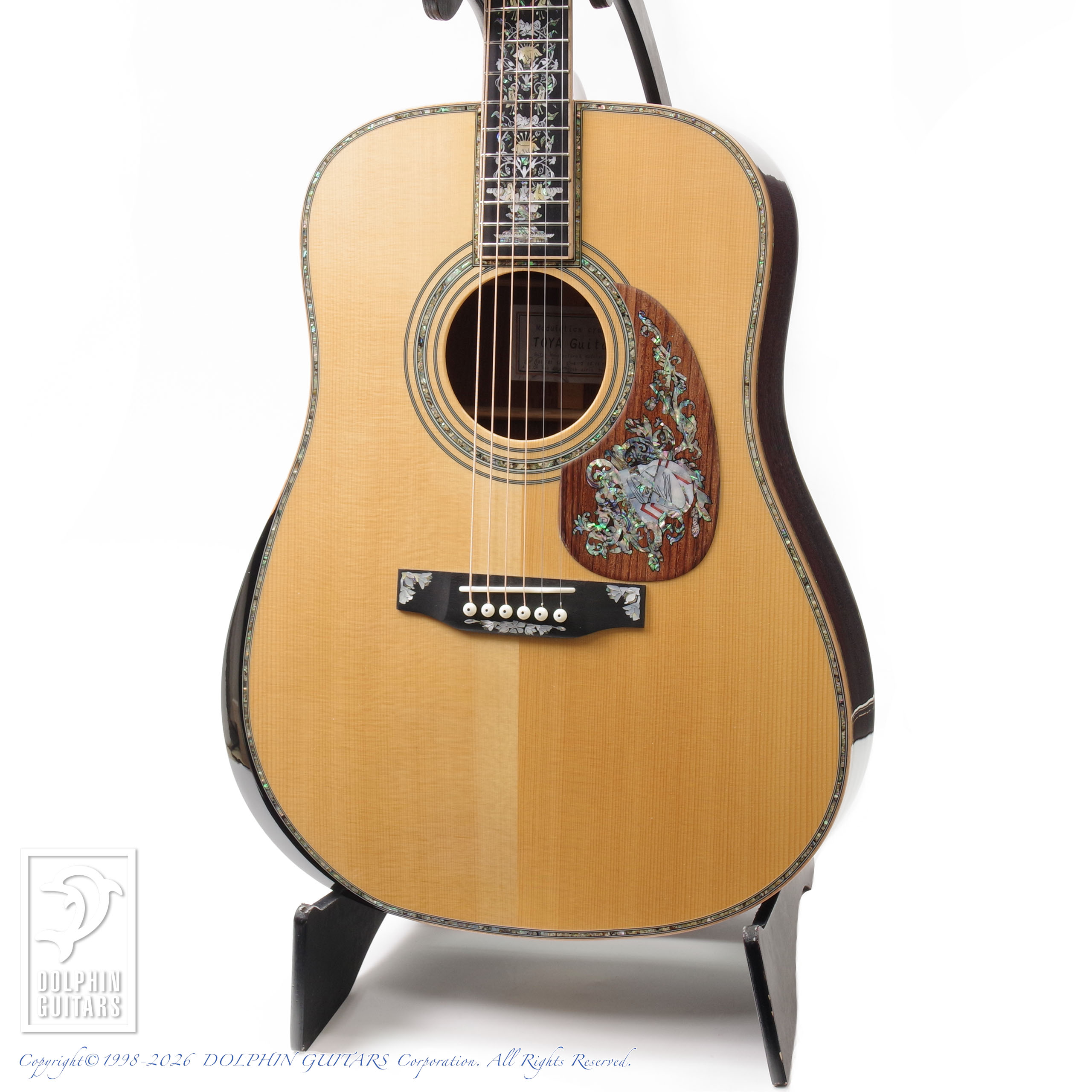Toya Guitar　TD-80　イングルマンスプルース＆ココボロ単板 175】全ココボロ単板 TD-101ジャンボ T14Bココボロ