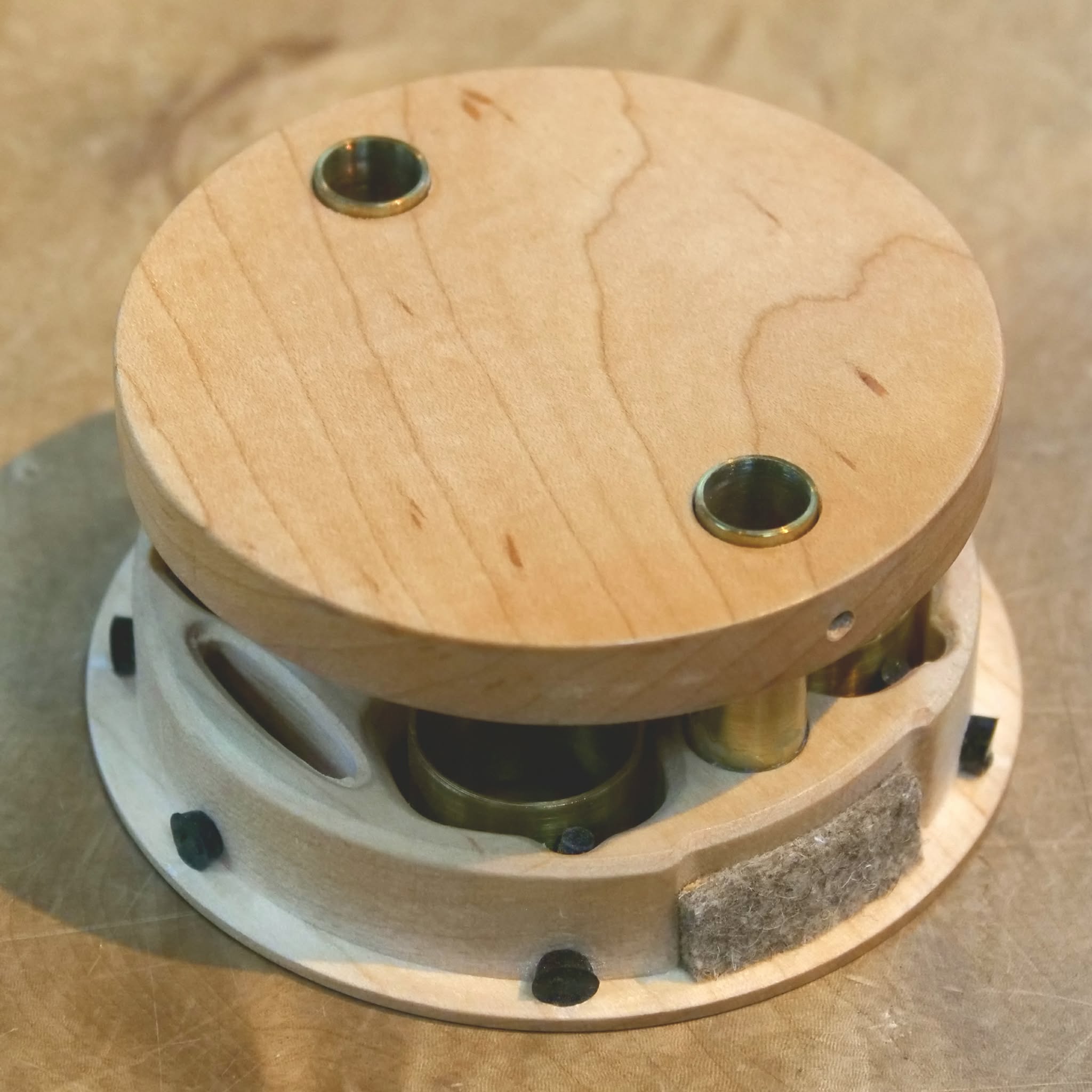 電源不要 ハウリング抑制+音質改善デバイス・Keeler Sound Rewave Natural Preamps【98~102mm・Flat・Natural】画像5