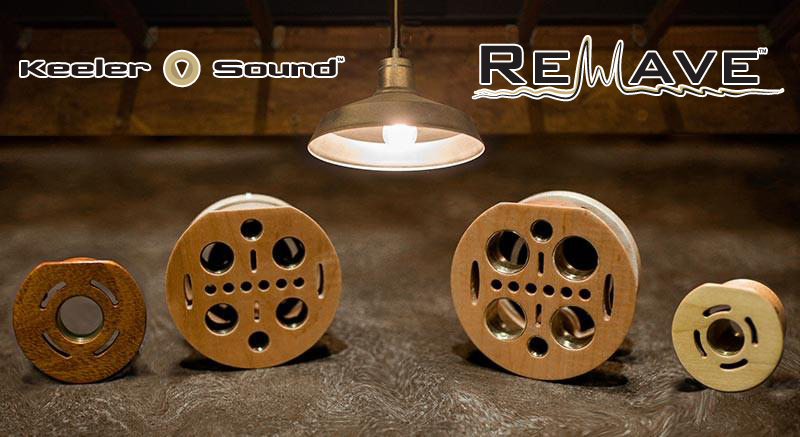 電源不要 ハウリング抑制+音質改善デバイス・Keeler Sound Rewave Natural Preamps【88~98mm・Flat・Natural】画像6