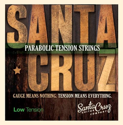 Santa Cruz Parabolic Tension Strings (パラボリックテンションストリングス)・Low  Tension