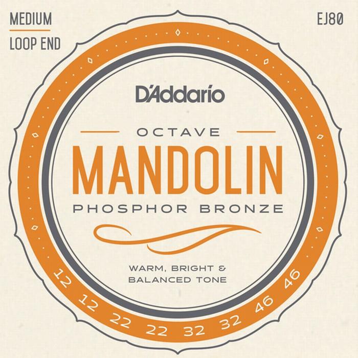 D'Addario EJ80 Phosphor Bronze Mandola・オクターブマンドリン弦