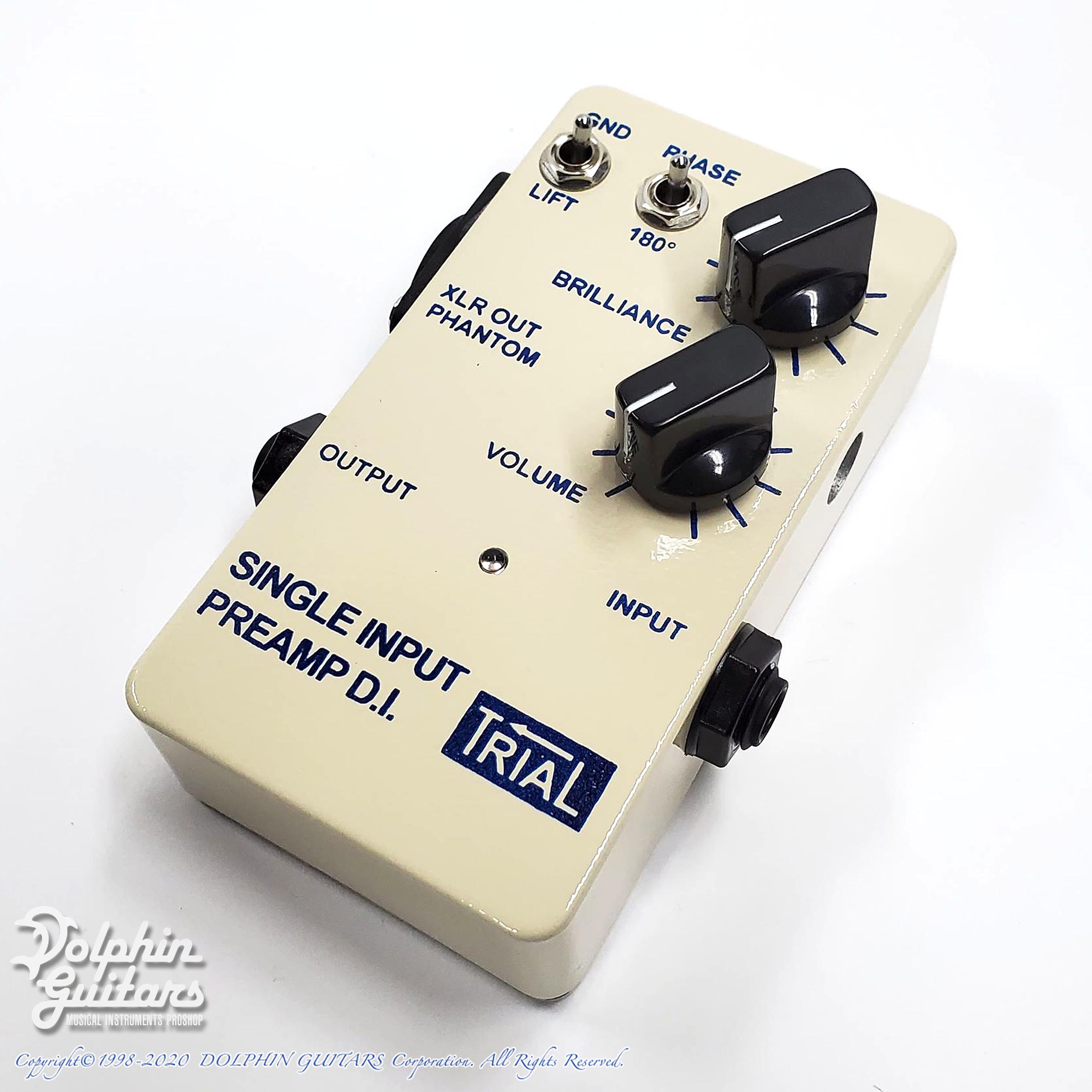 TRIAL・SINGLE INPUT PREAMP D.I. 【アコースティック・ギター用 ...