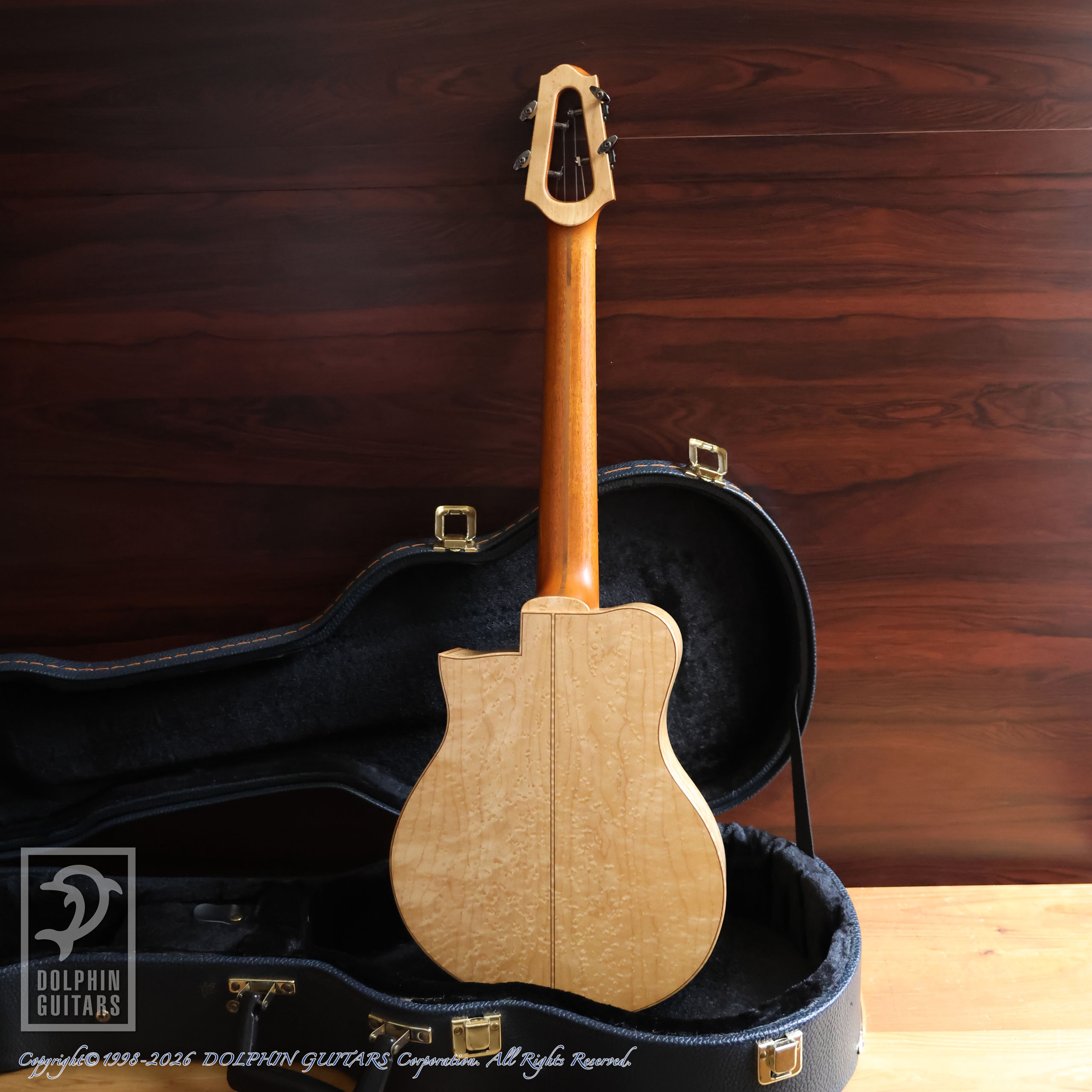 TODA GUITARS:ALIEN (Koa Birdseye Maple)画像2