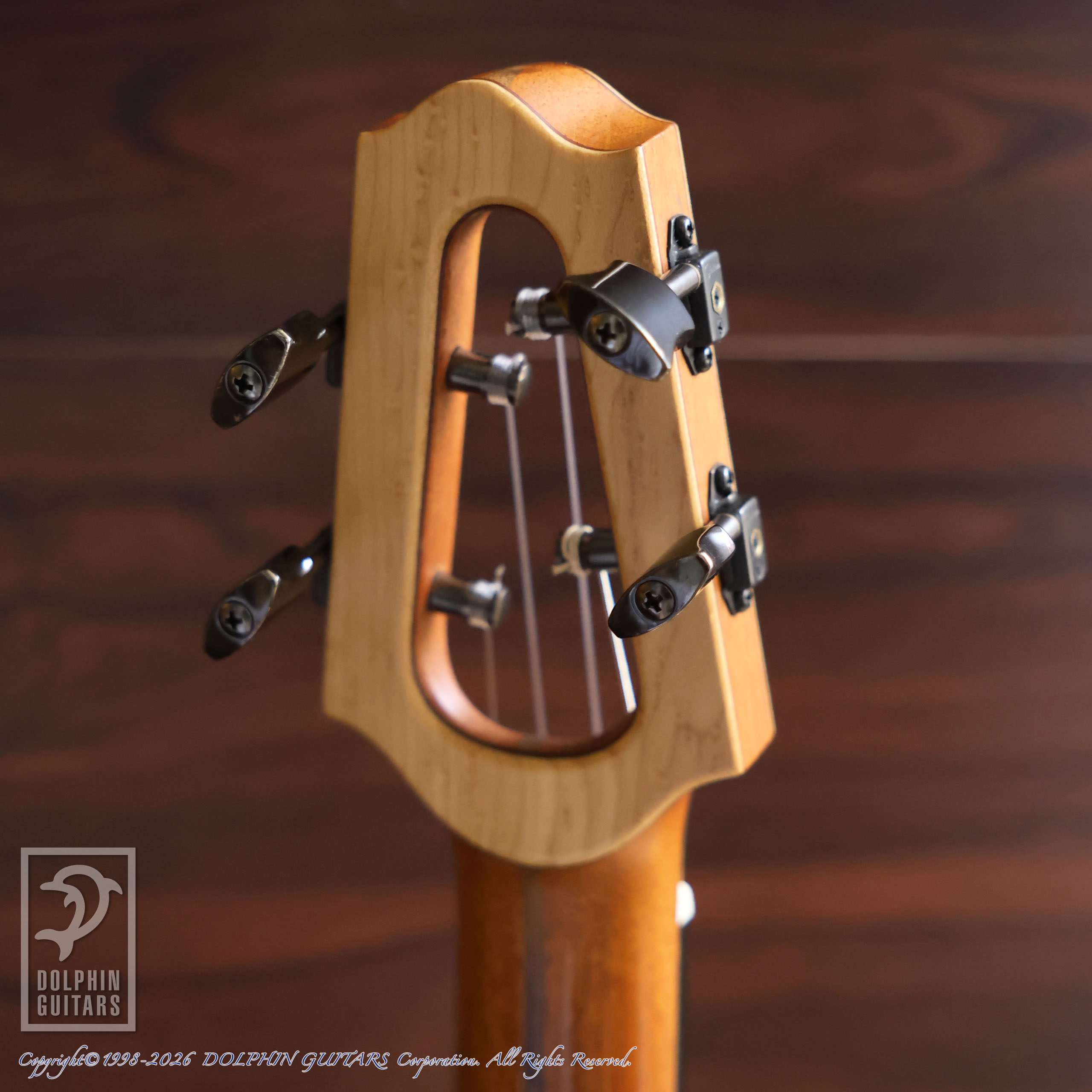 TODA GUITARS:ALIEN (Koa Birdseye Maple)画像5