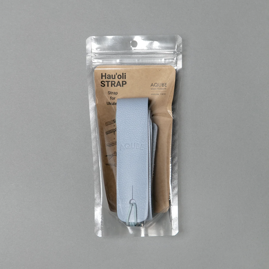 AQUBE・本革ウクレレストラップ・Hauʻoli   Ukulele   Strap（ハウオリストラップ）