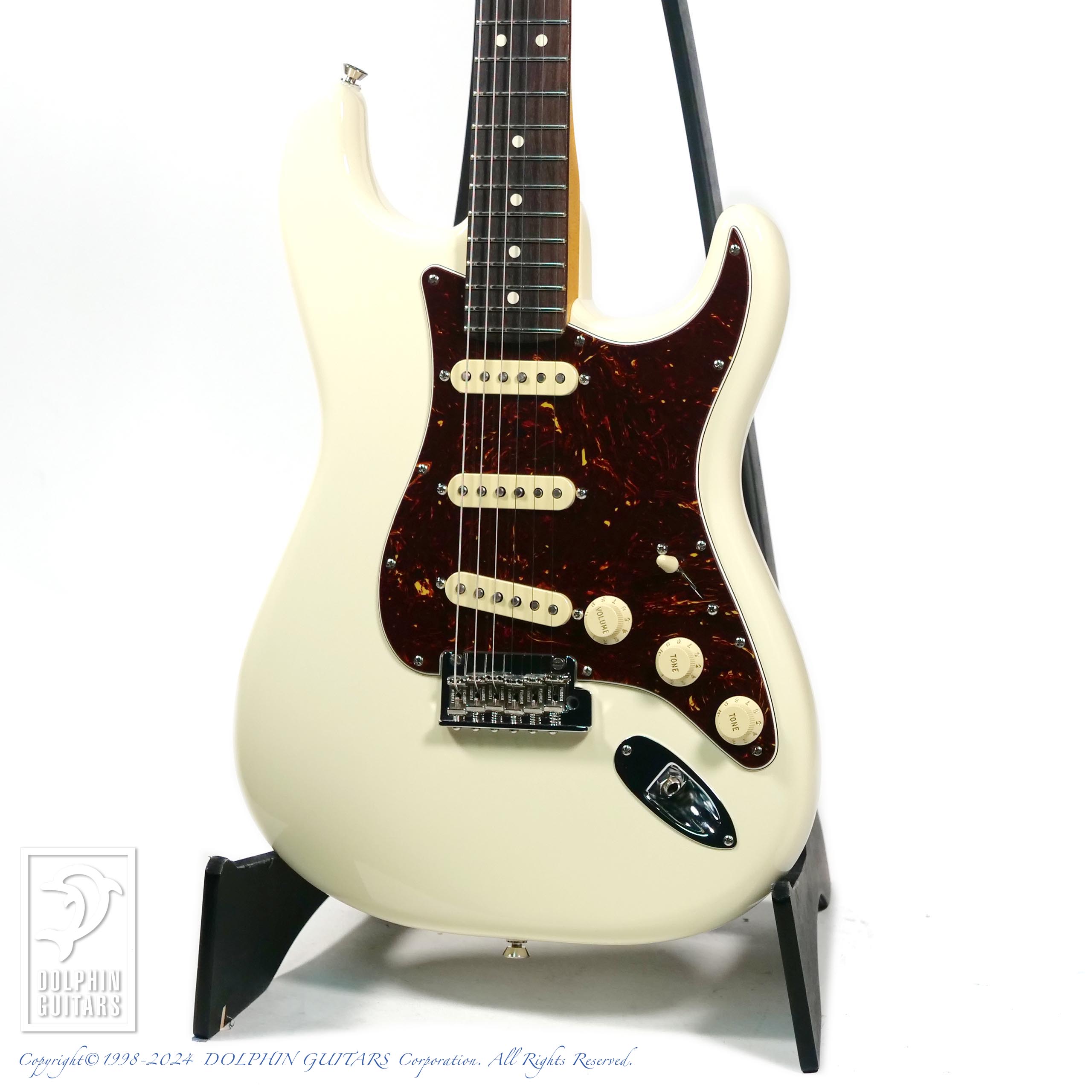FENDER USA:American Professional II Stratocaster Rosewood Fingerboard Olympic White