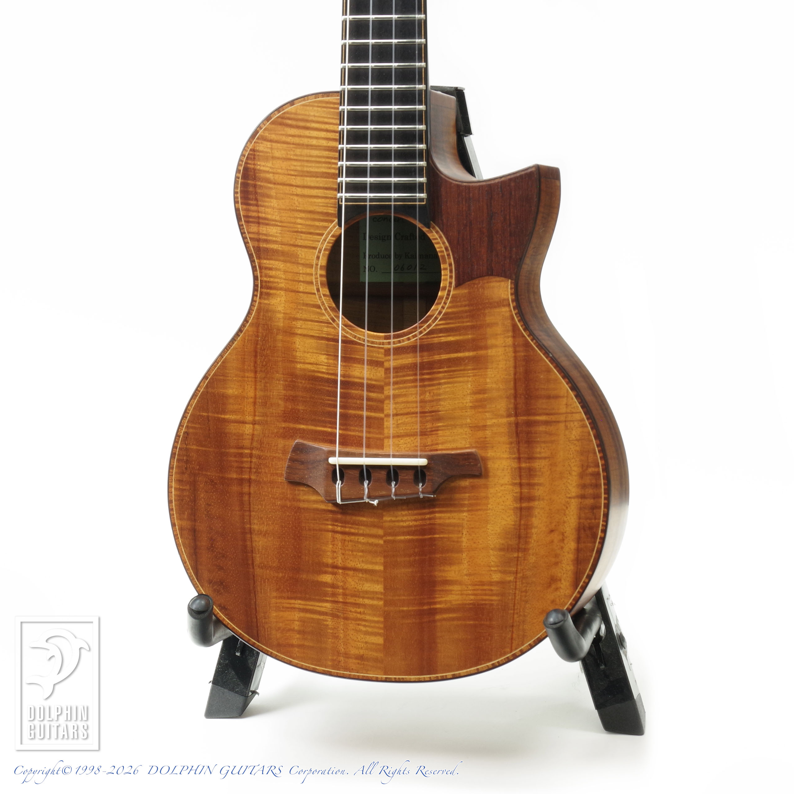 TODA GUITARS:Concert Tenor (All Hawaiian Koawood)画像1
