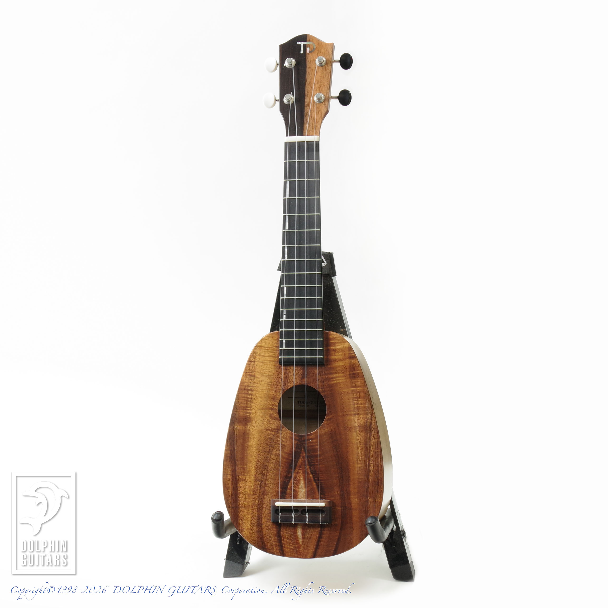 TODA GUITARS:PS Koa Spalted Maple (Pineapple Ukulele)画像2