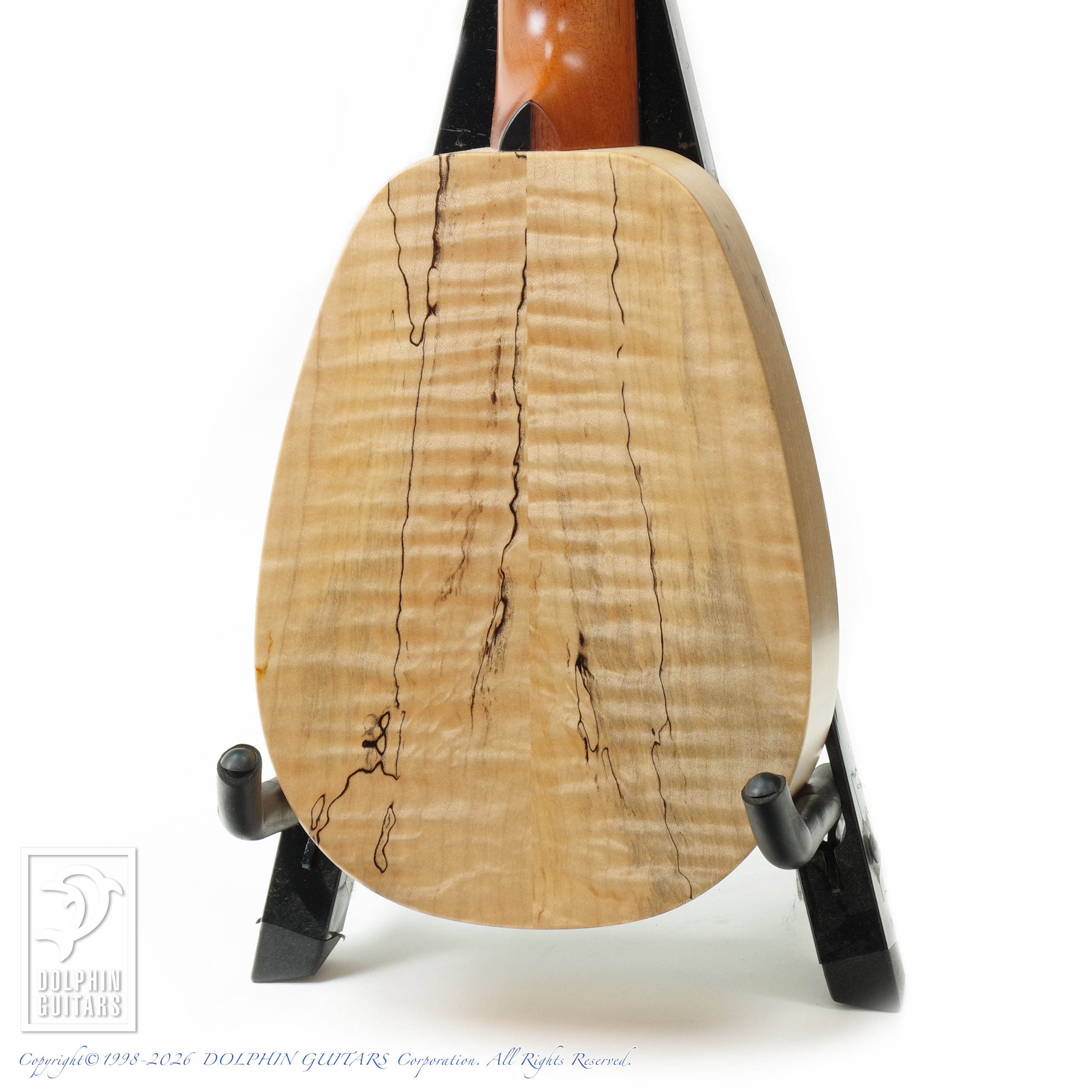 TODA GUITARS:PS Koa Spalted Maple (Pineapple Ukulele)画像3