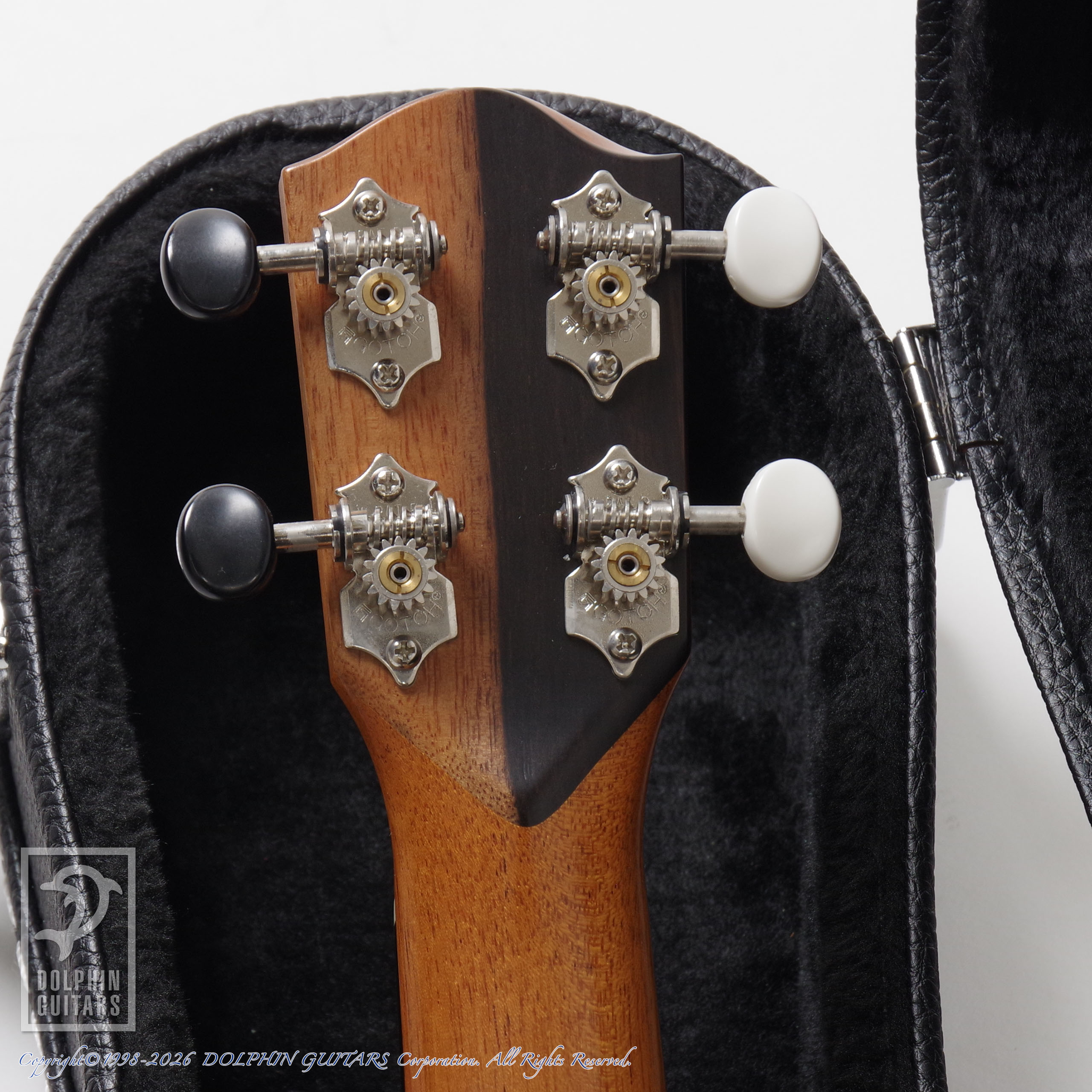 TODA GUITARS:PS Koa Spalted Maple (Pineapple Ukulele)画像6