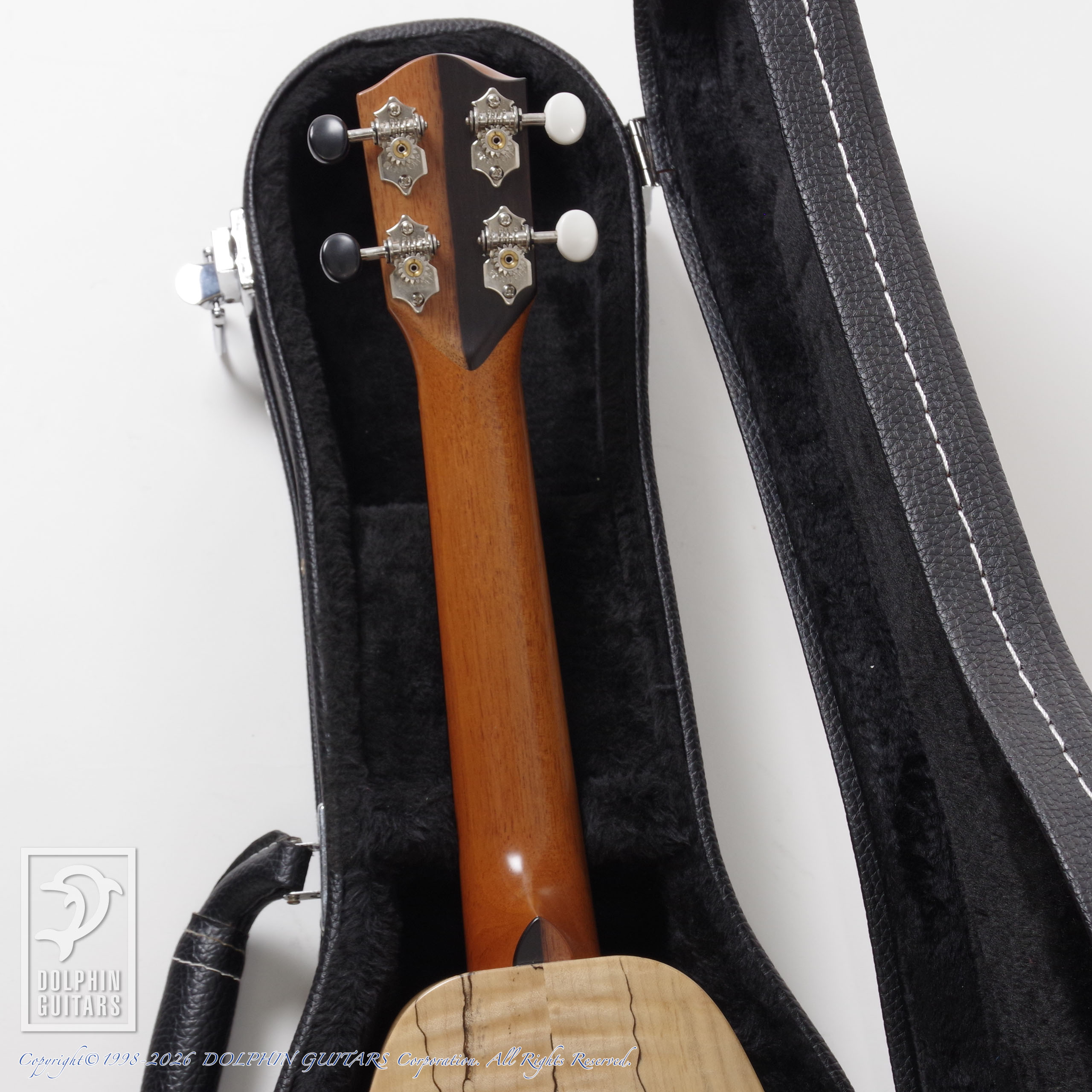 TODA GUITARS:PS Koa Spalted Maple (Pineapple Ukulele)画像8