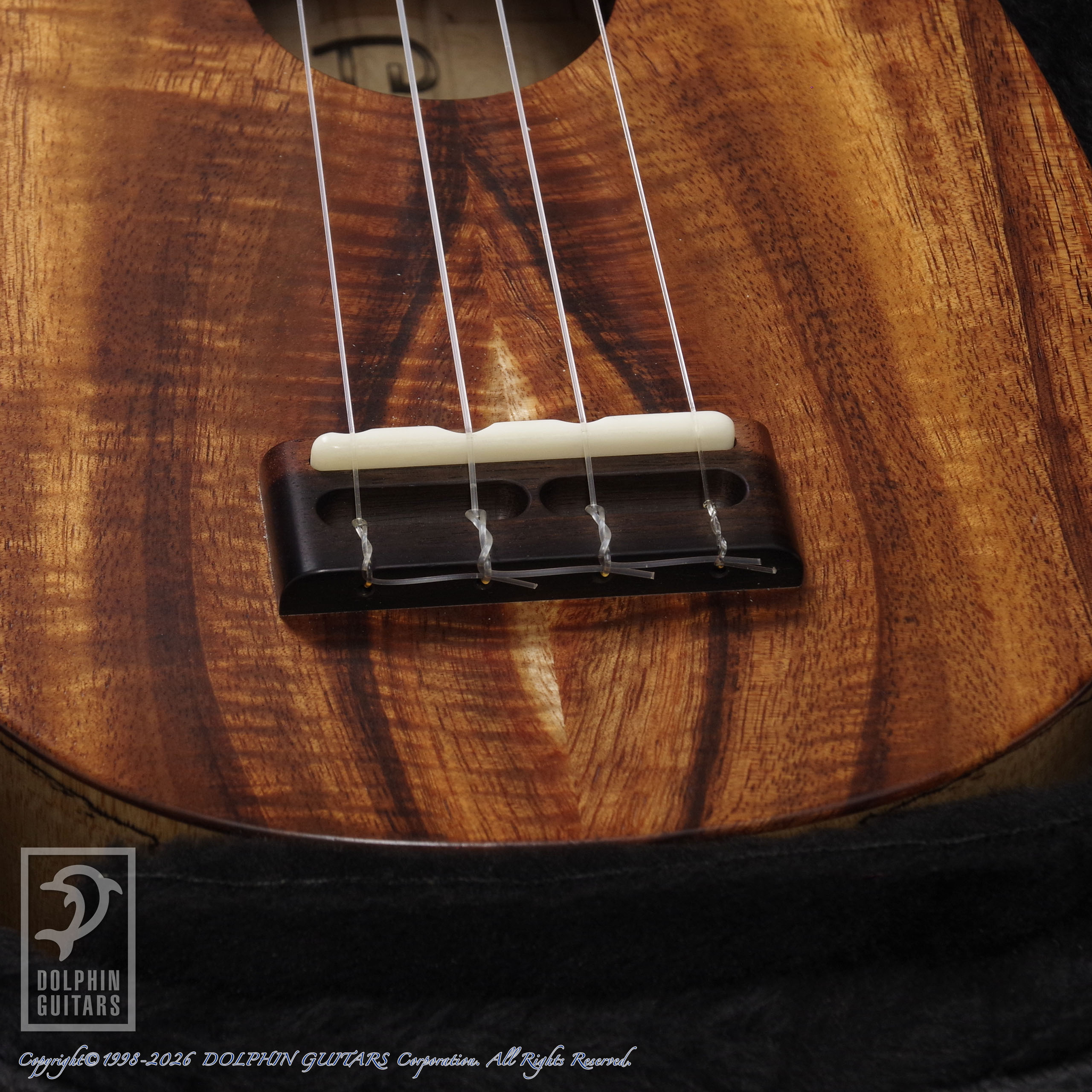TODA GUITARS:PS Koa Spalted Maple (Pineapple Ukulele)画像10