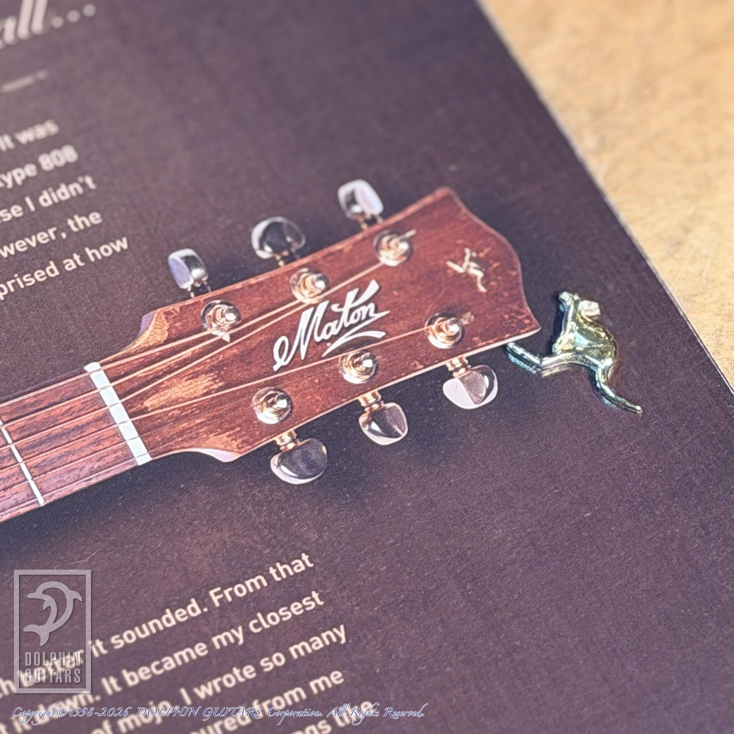 MATON:EBG808TE (Tommy Emmanuel Signature)画像12