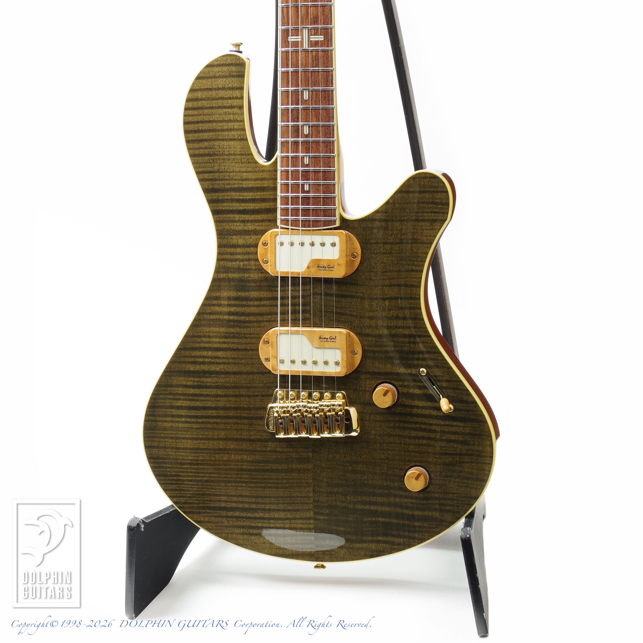 Jersey Girl Homemade Guitars :Gauche "Mask"
