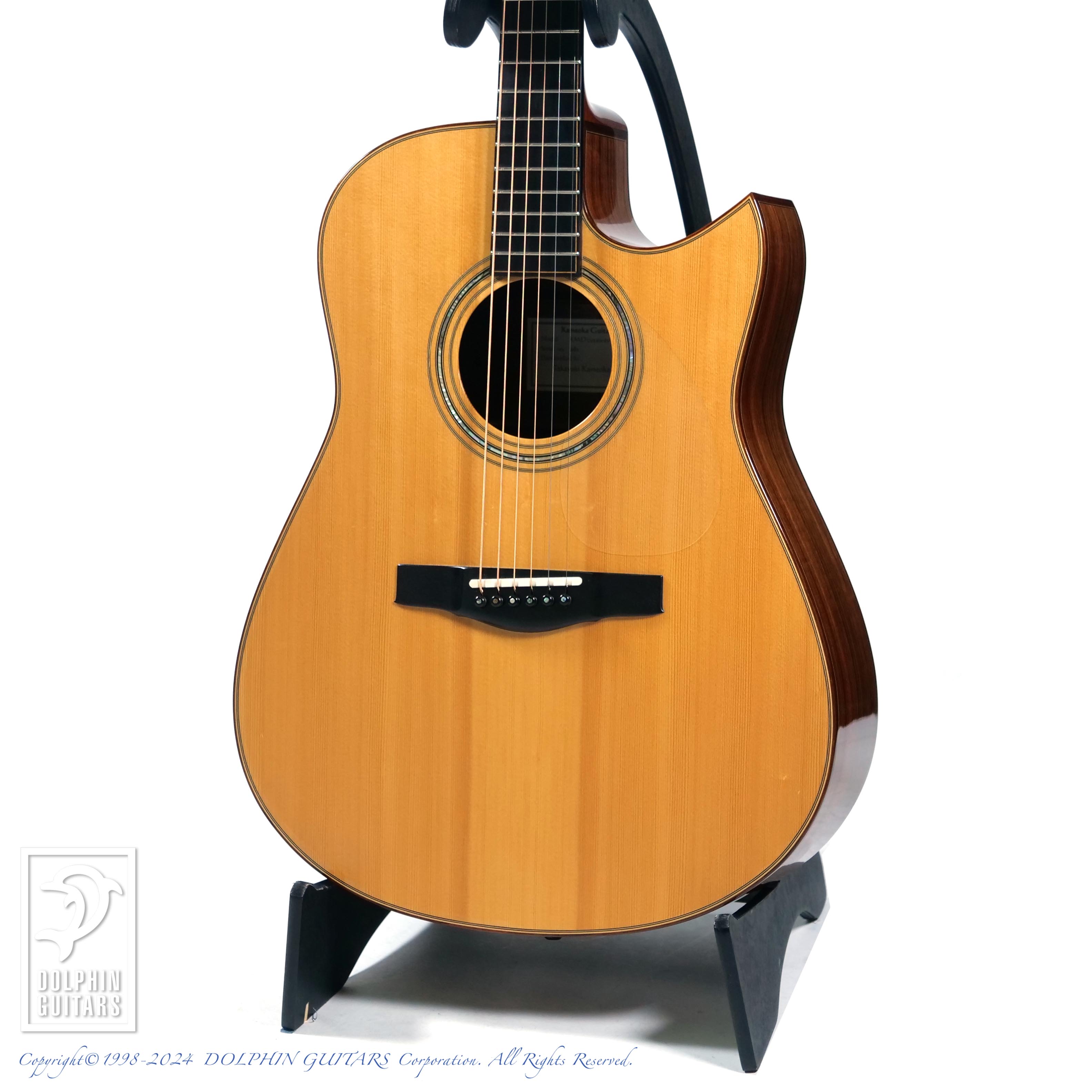 KAMEOKA GUITAR:KMD Cutaway