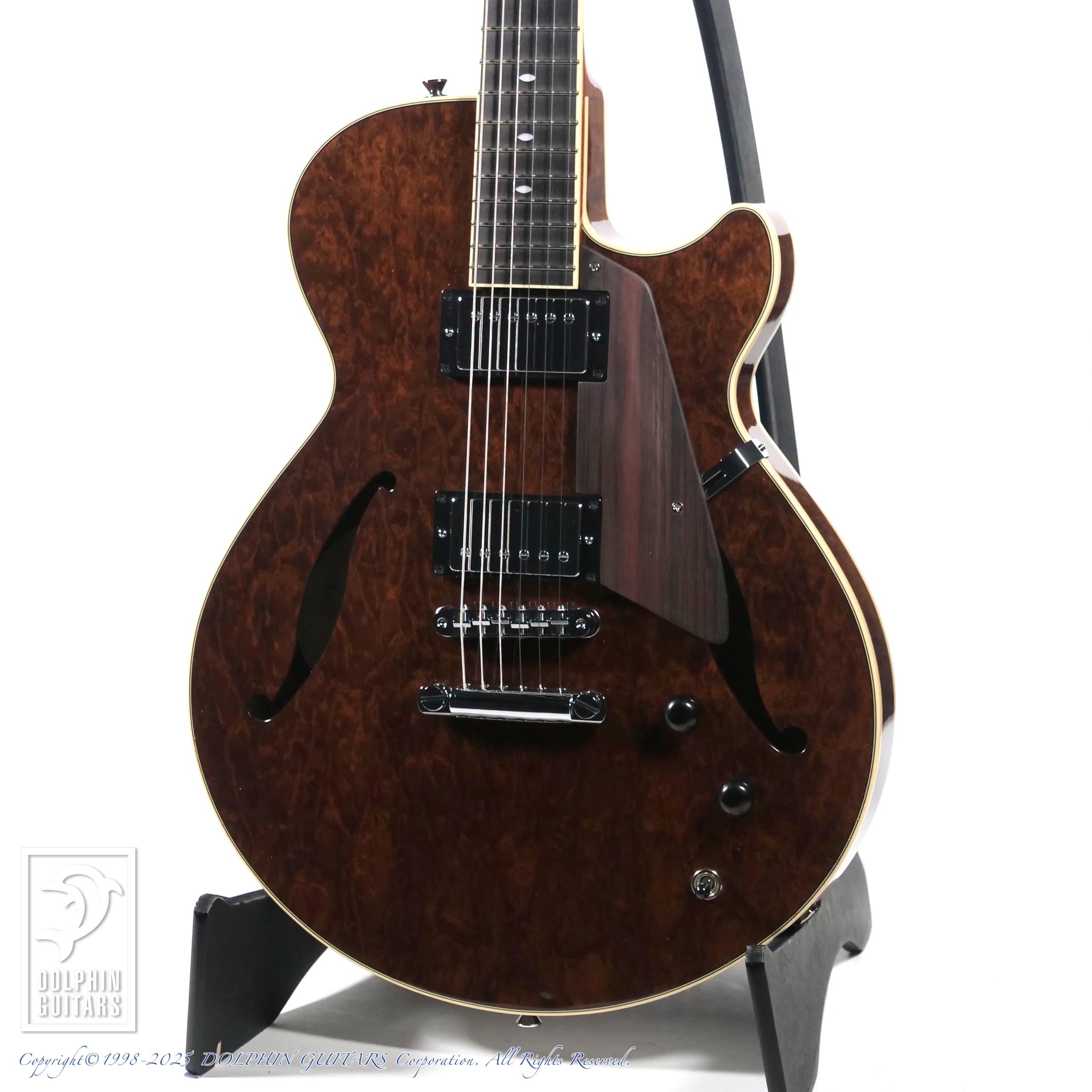 Kikuchi Guitars:JS15 Imbuia Burl