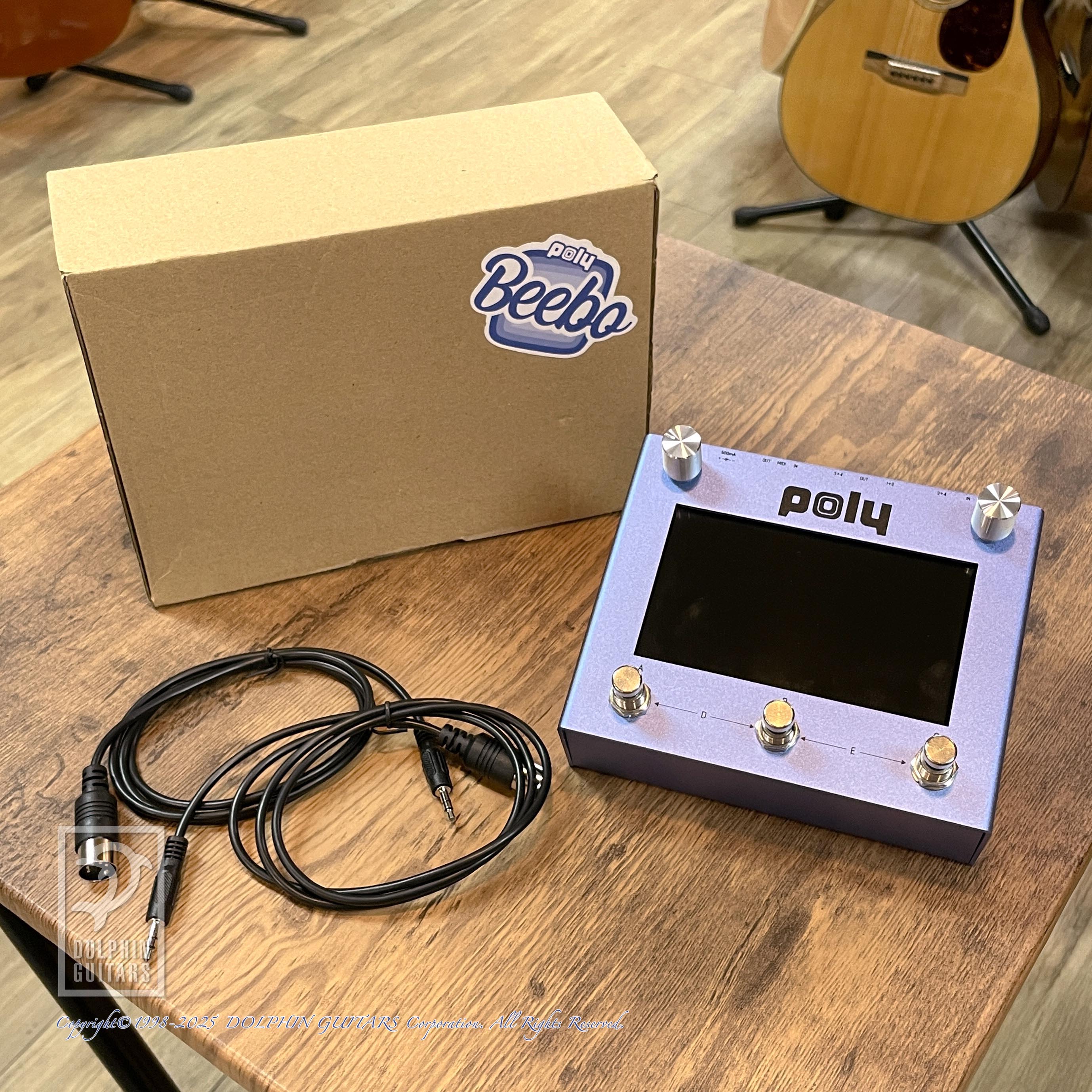 Poly Effects:Beebo Blue Virtual Modular Pedal画像2