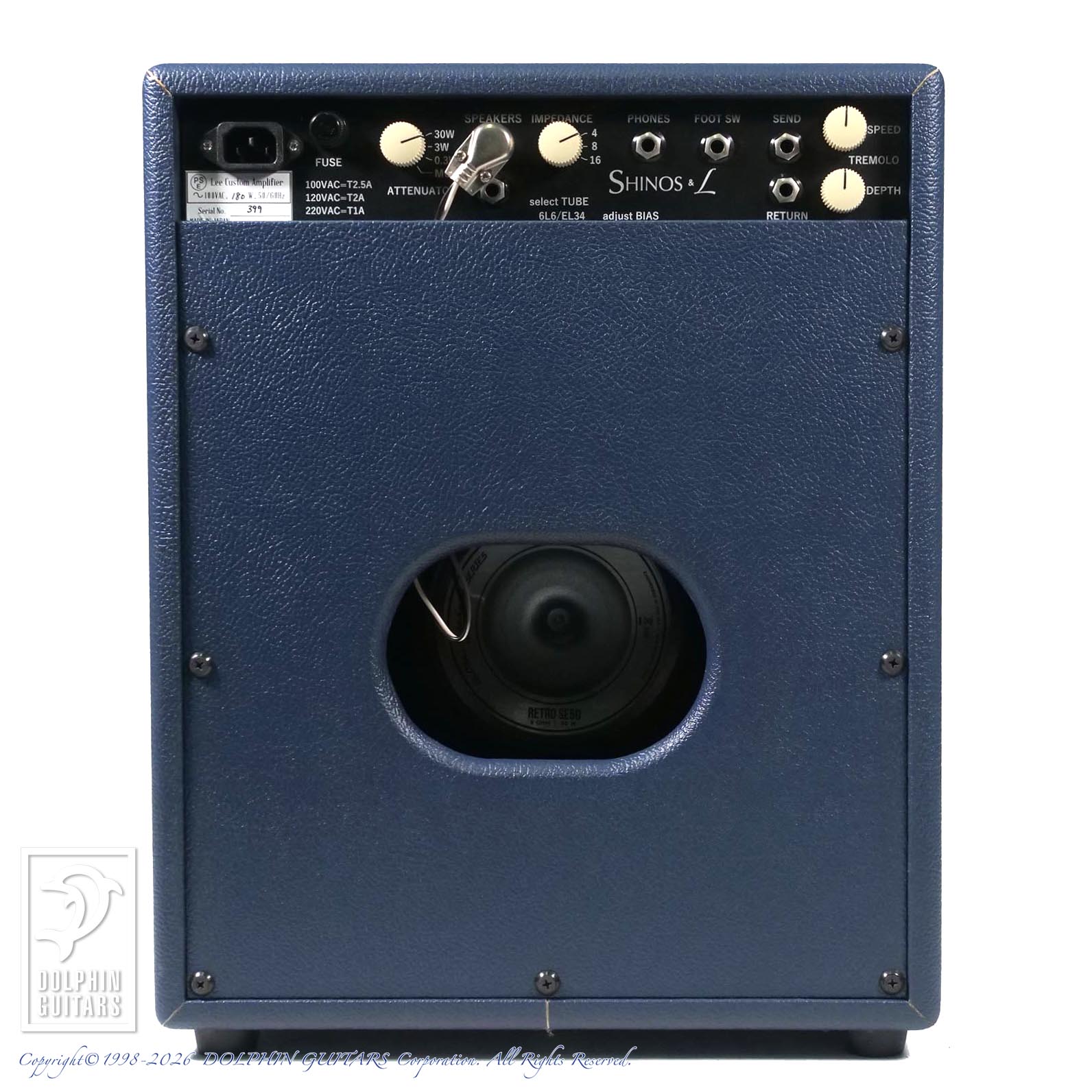 SHINOS:ROCKET【SHINOS & L】 EMINENCE / EL34画像7