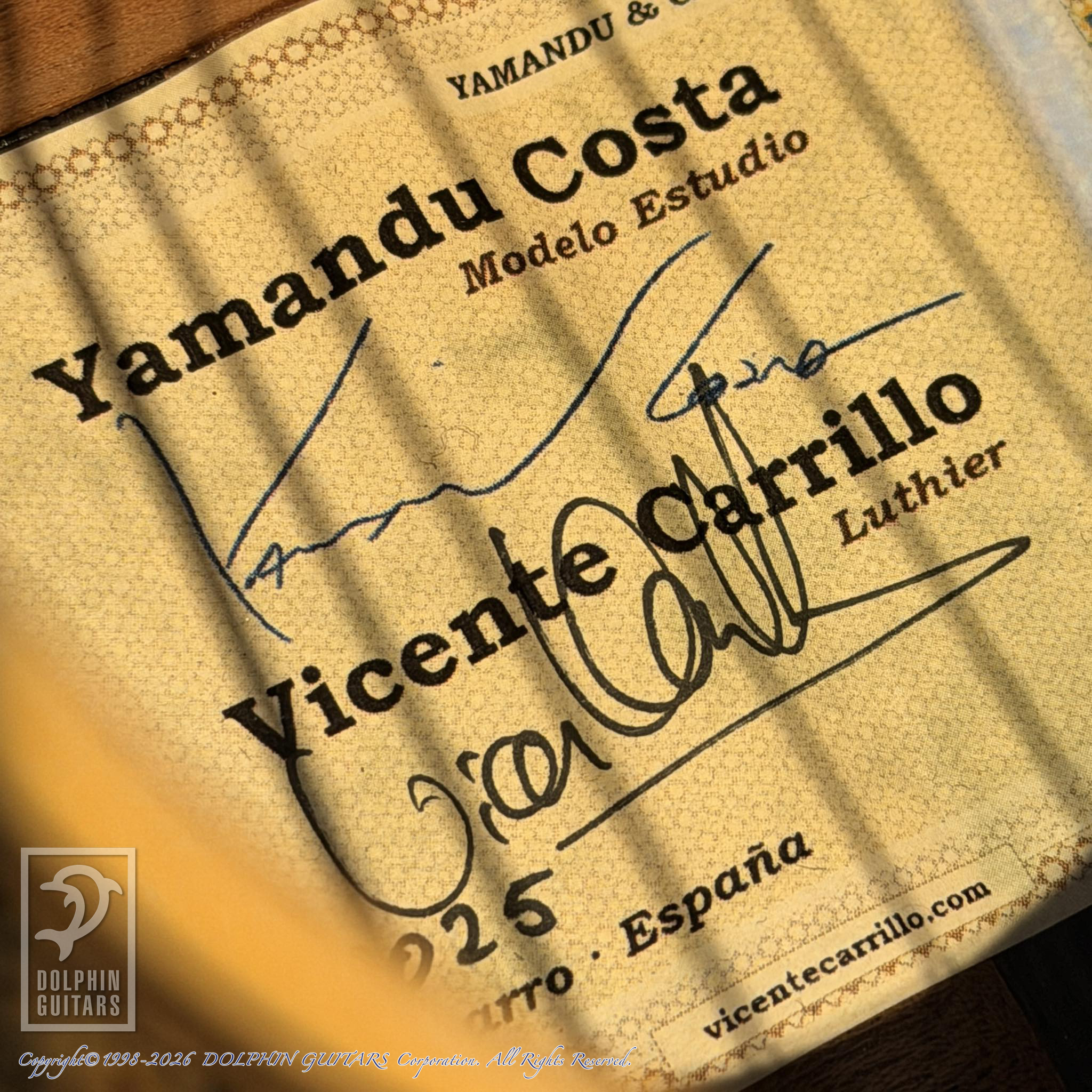 VICENTE CARRILLO:Yamandu Costa Modelo Estudio画像13