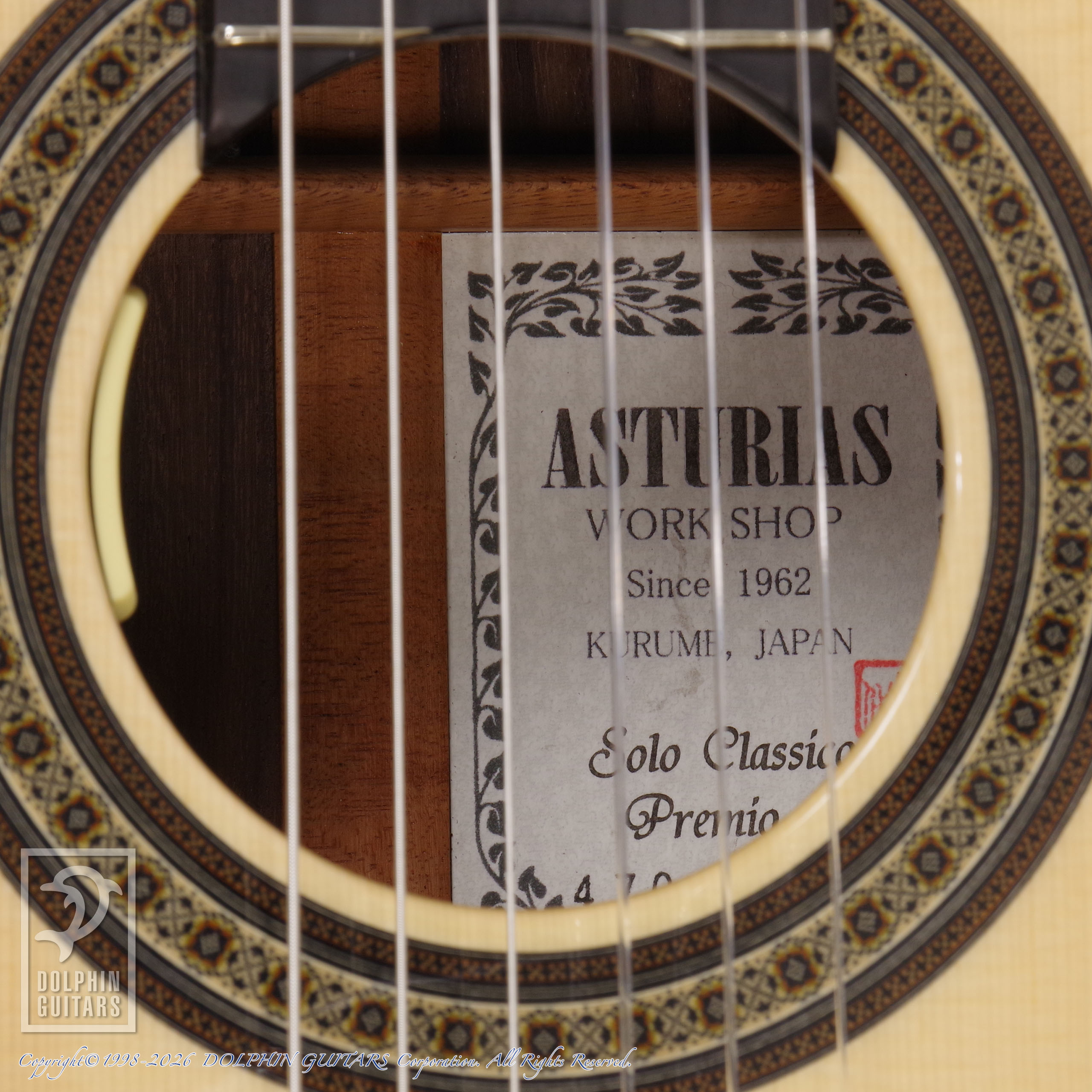 ASTURIAS:Solo Classico Premio/S (Nylon Strings)画像10