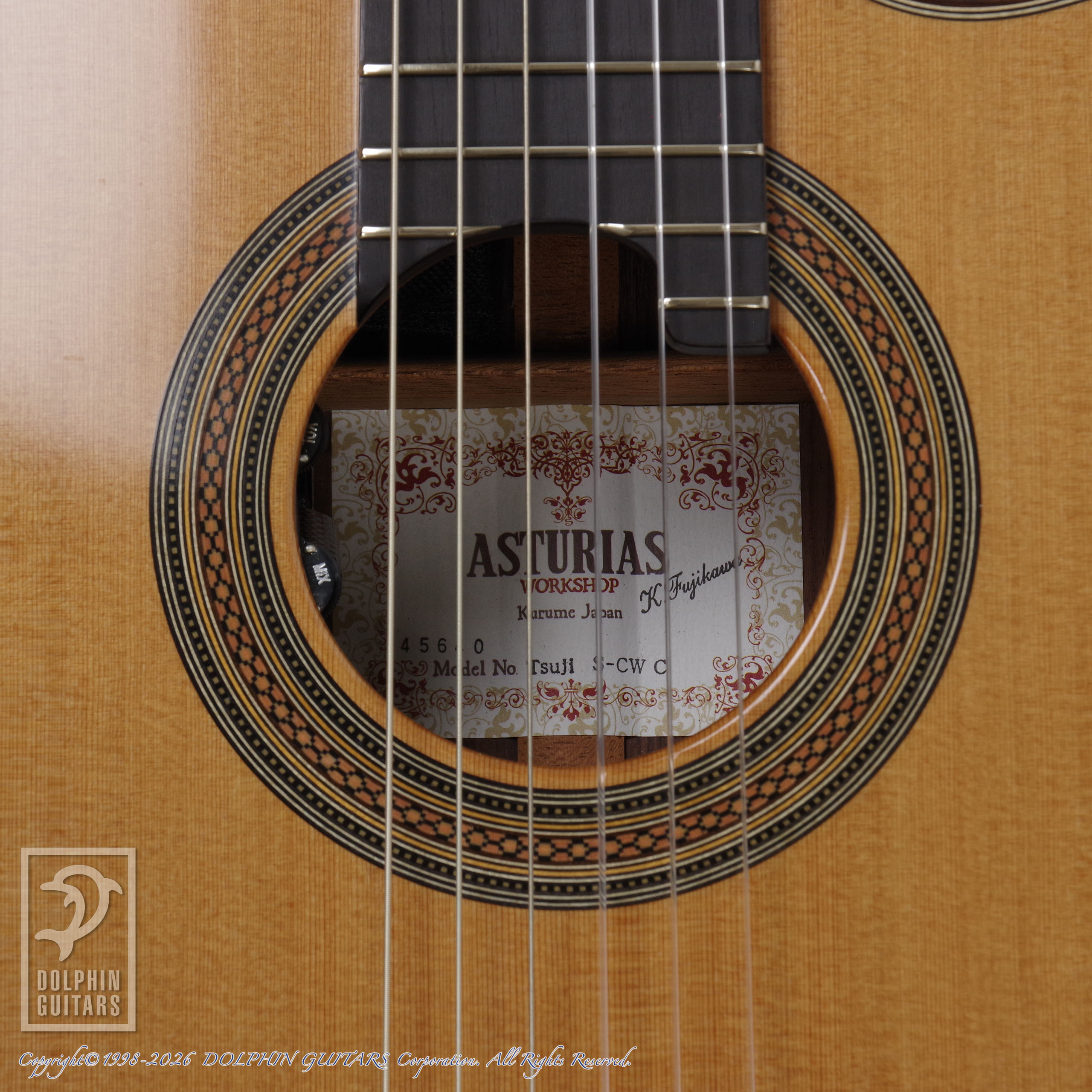 ASTURIAS:Tsuji S-CW Cedar (Nylon Strings)画像11