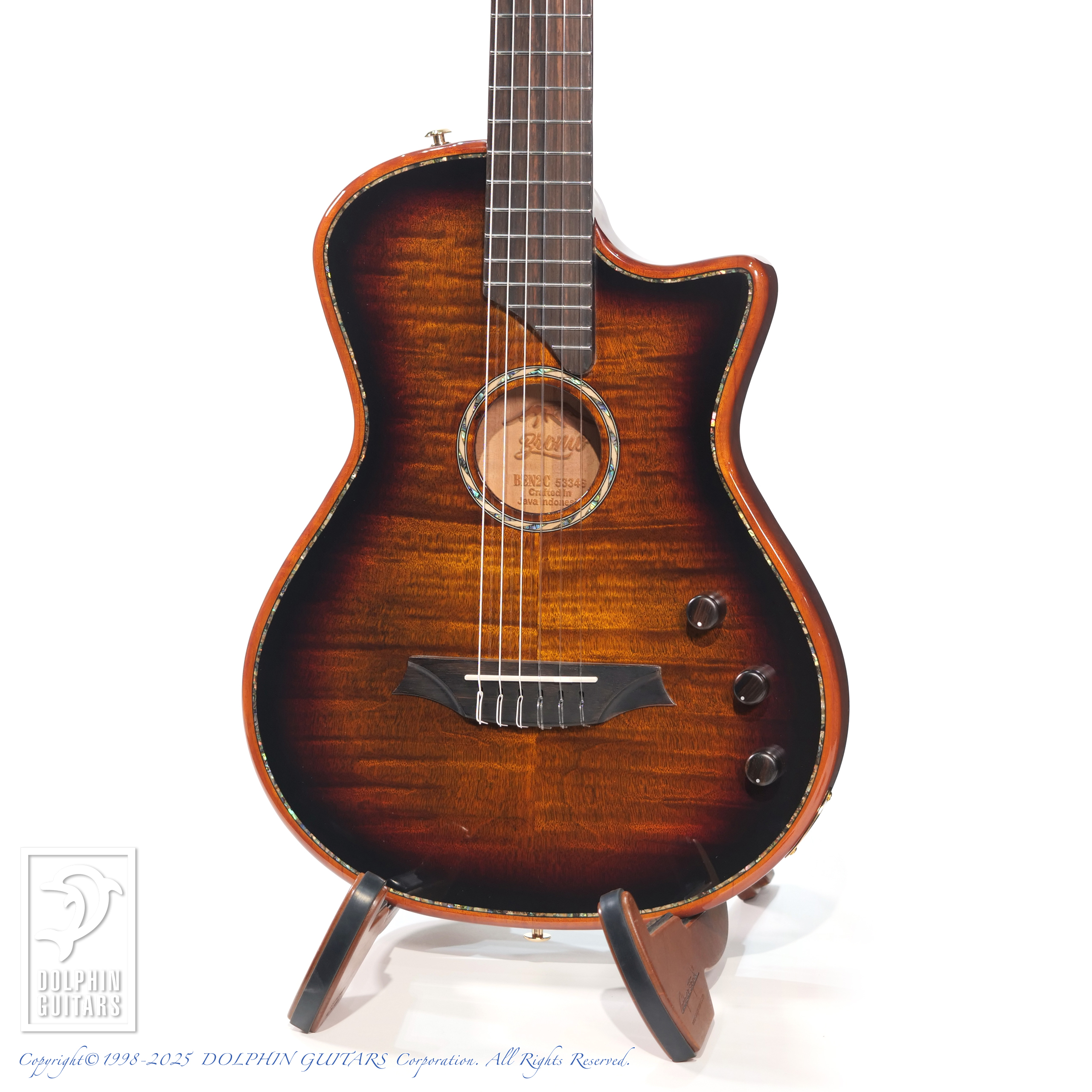 Bromo Guitars:BEN2C 3ts (3 Tone Sunburst)