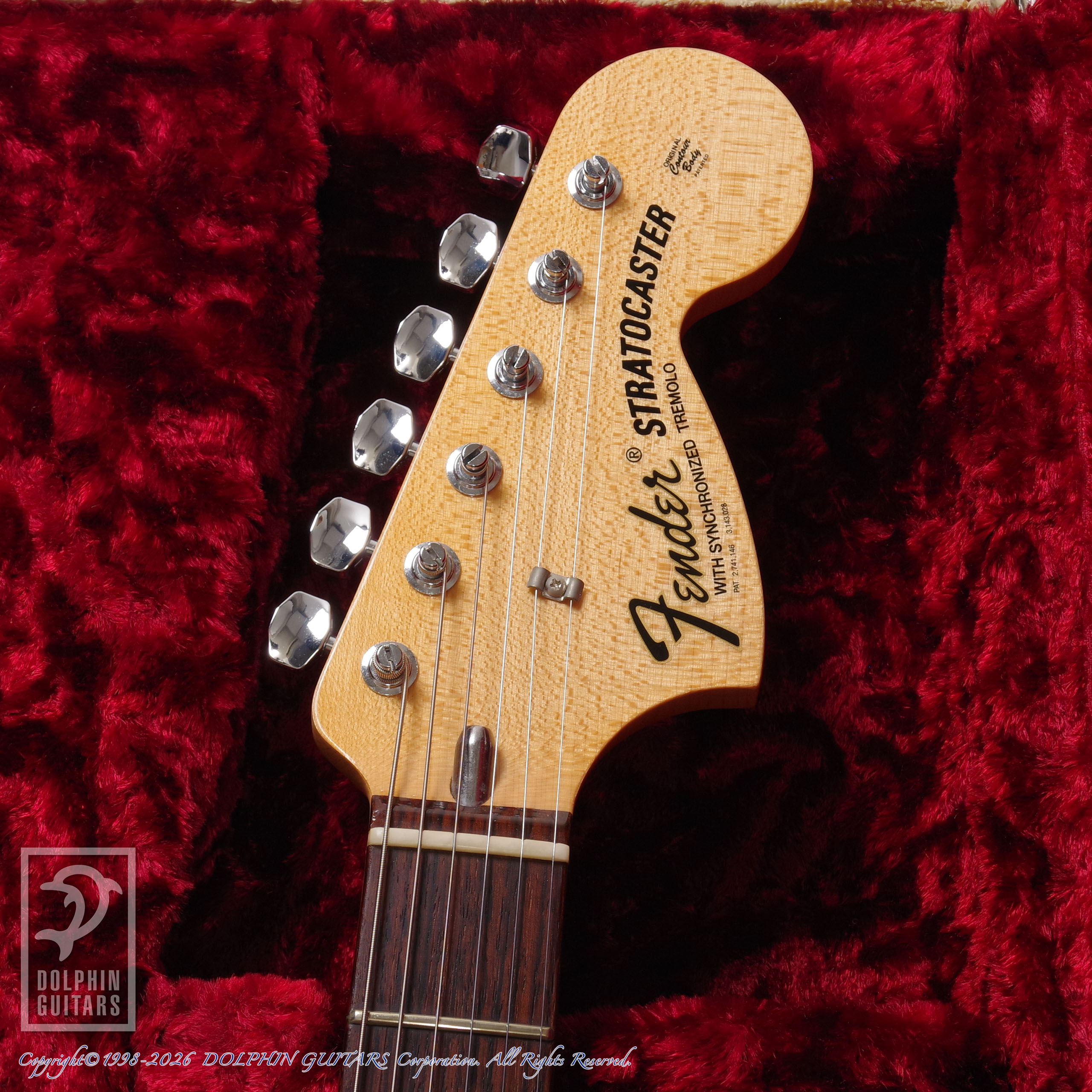 FENDER USA:Custom Shop 1969 Stratocaster NOS (Vintage White) Master Built by Todd Krause画像5