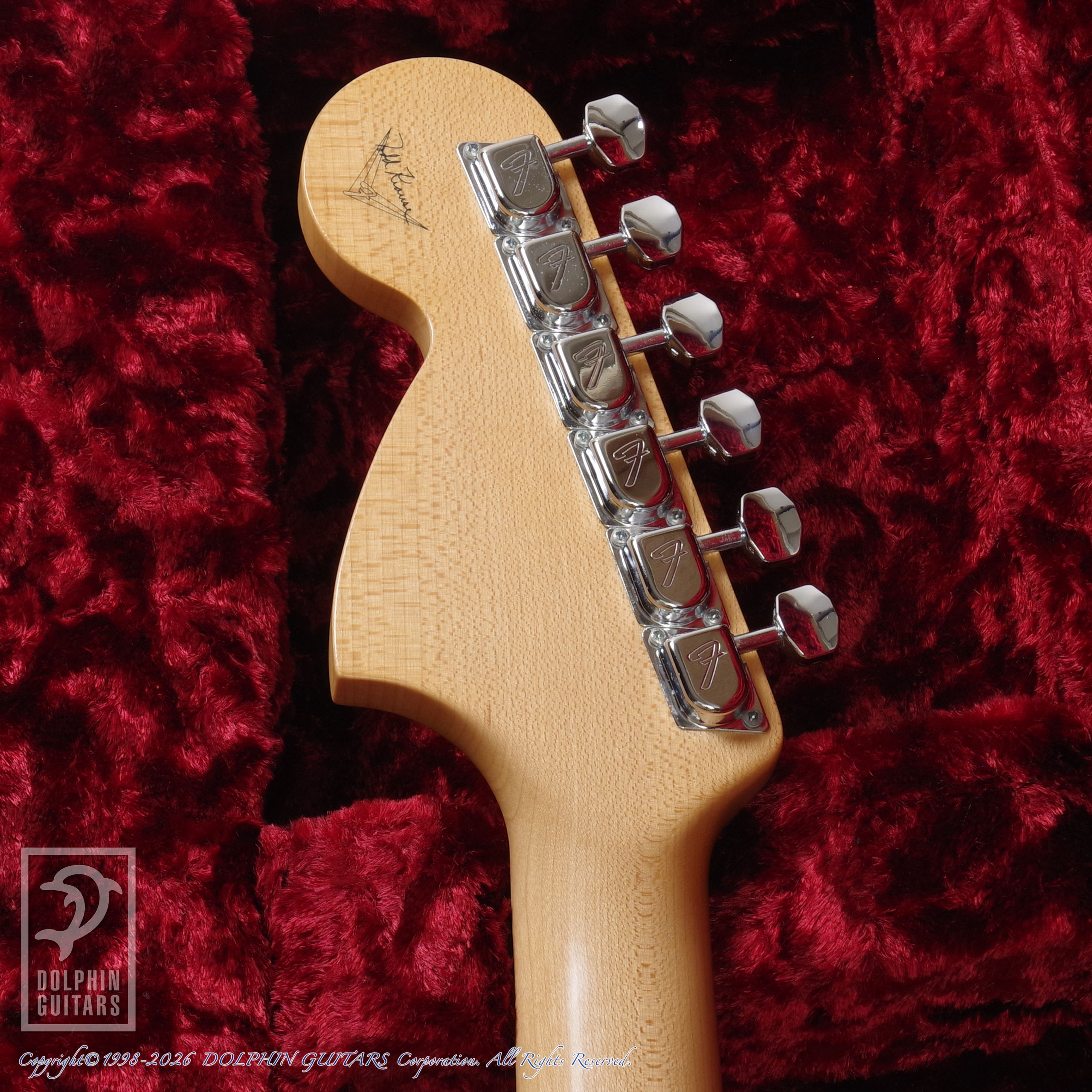 FENDER USA:Custom Shop 1969 Stratocaster NOS (Vintage White) Master Built by Todd Krause画像6