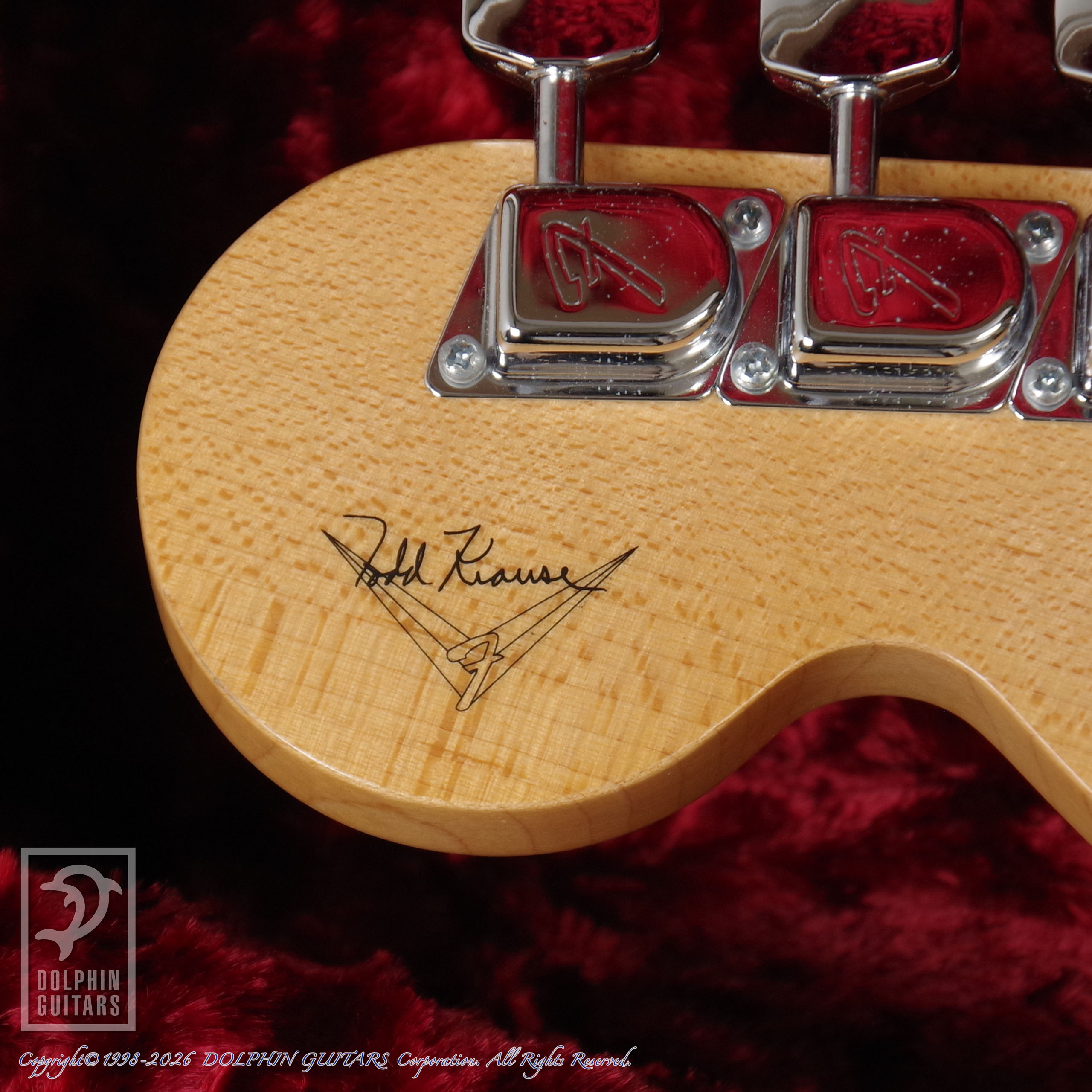 FENDER USA:Custom Shop 1969 Stratocaster NOS (Vintage White) Master Built by Todd Krause画像7