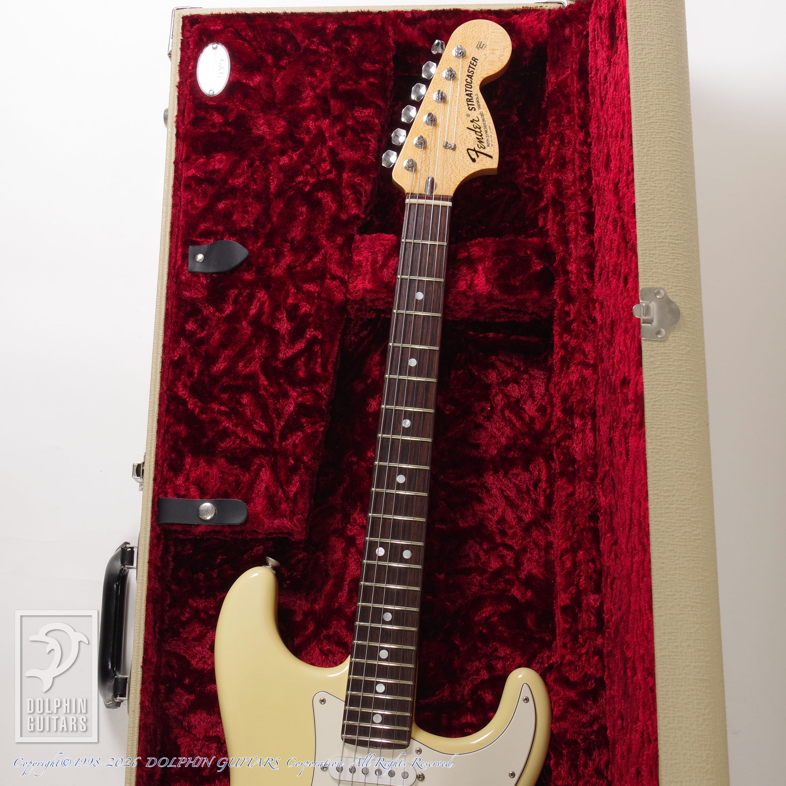 FENDER USA:Custom Shop 1969 Stratocaster NOS (Vintage White) Master Built by Todd Krause画像8