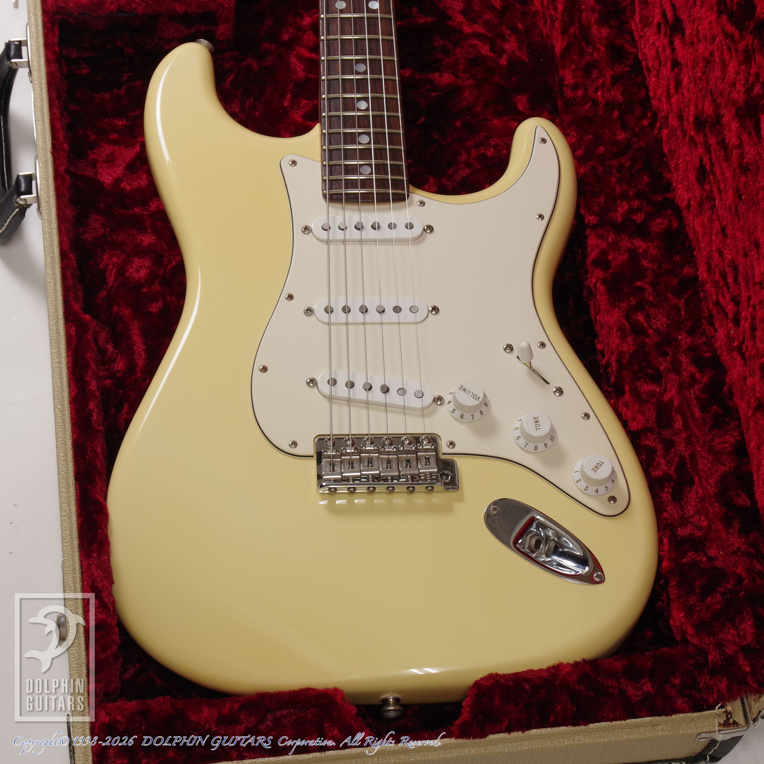 FENDER USA:Custom Shop 1969 Stratocaster NOS (Vintage White) Master Built by Todd Krause画像10