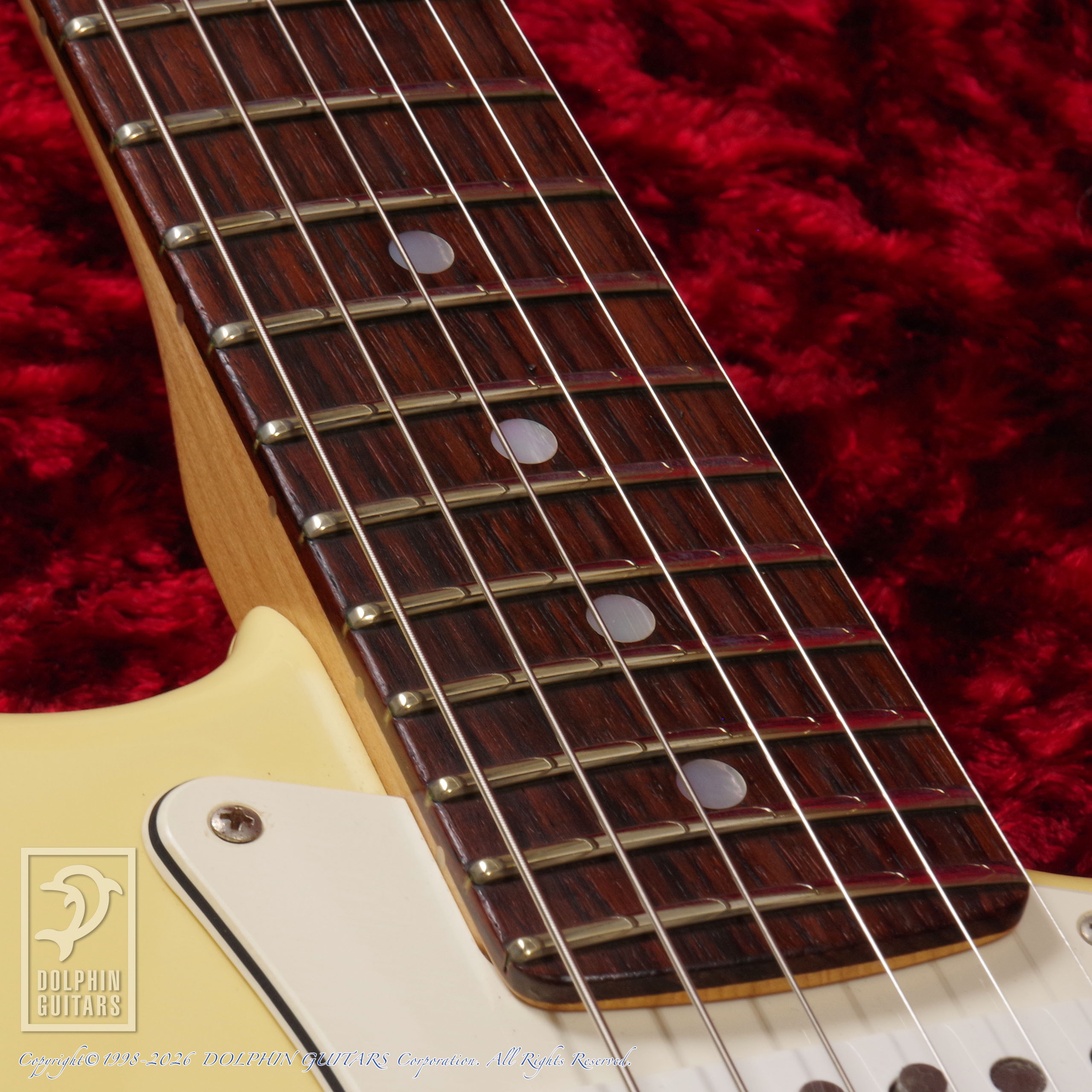 FENDER USA:Custom Shop 1969 Stratocaster NOS (Vintage White) Master Built by Todd Krause画像13