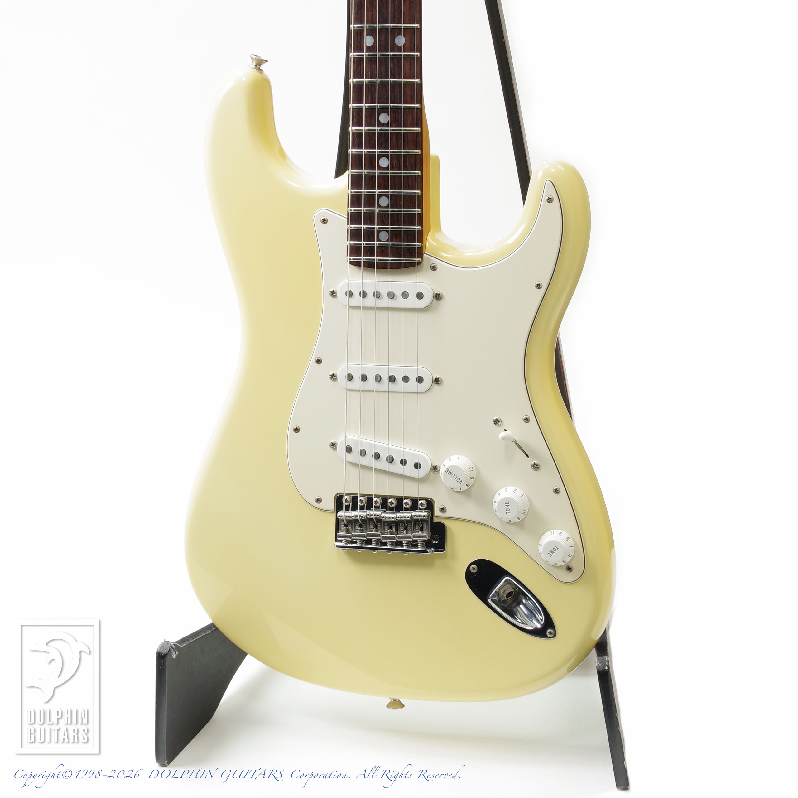 FENDER USA:Custom Shop 1969 Stratocaster NOS (Vintage White) Master Built by Todd Krause画像1