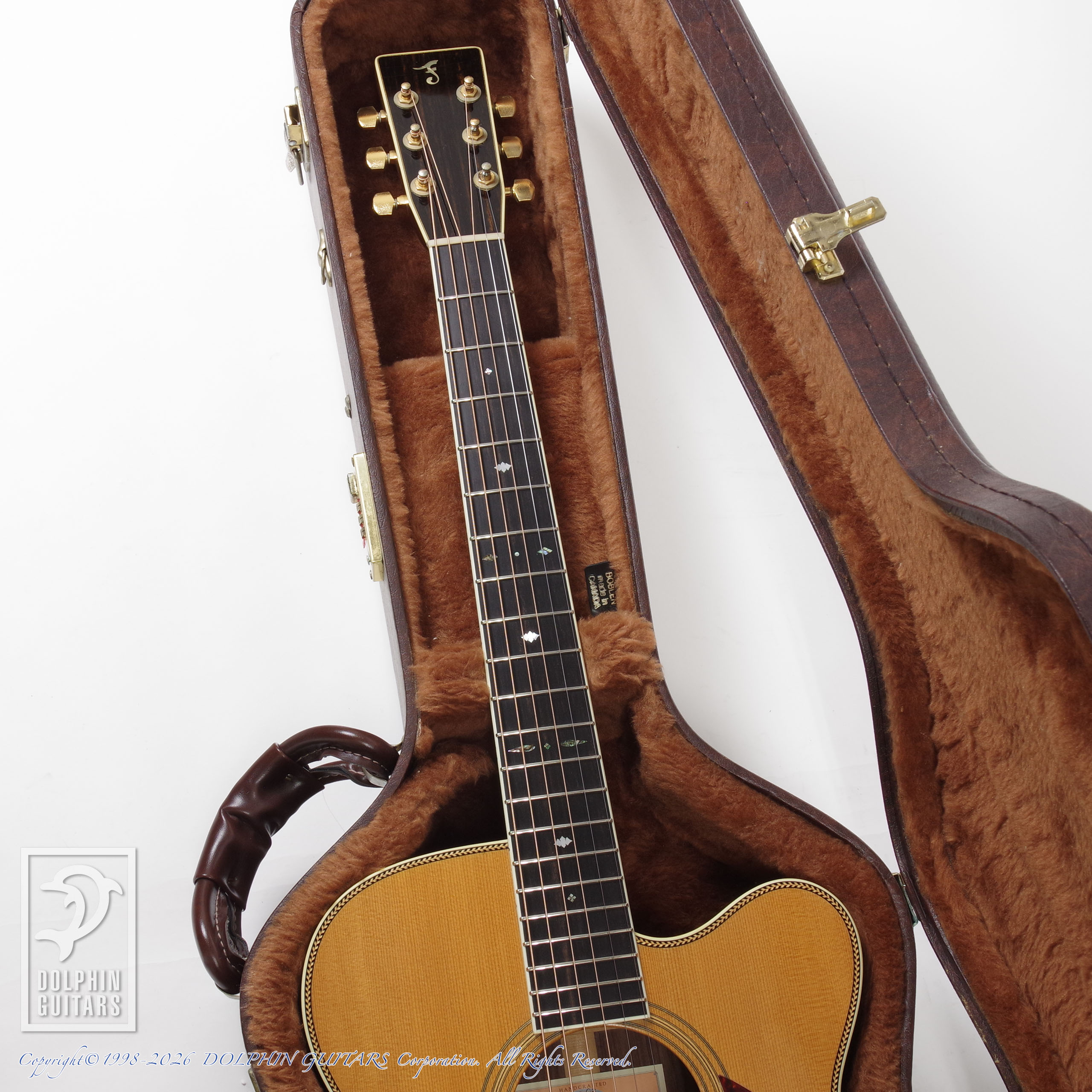 FRANKLIN GUITAR:OM Cutaway画像8