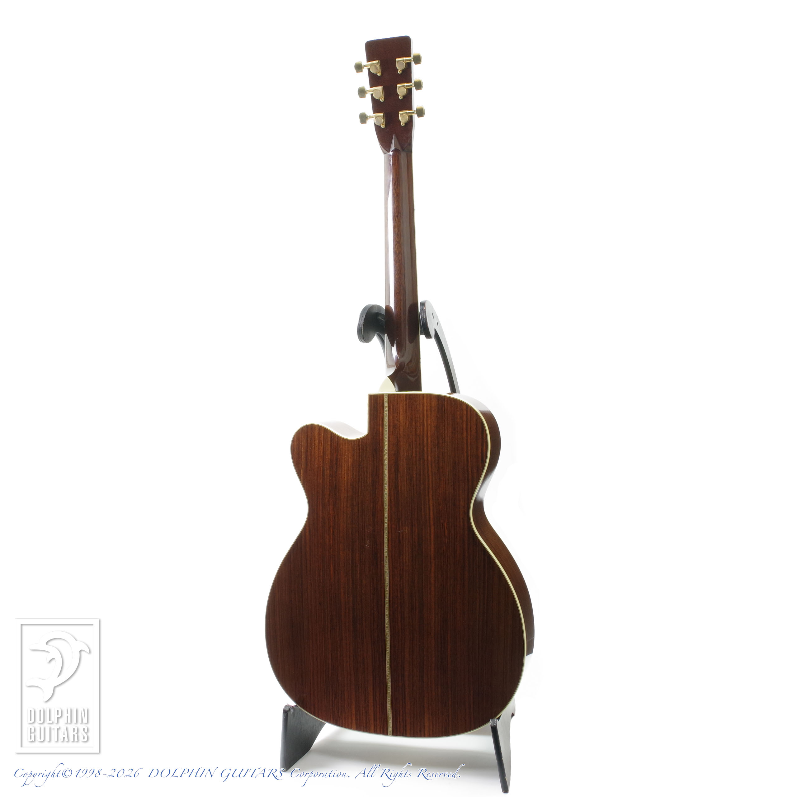 FRANKLIN GUITAR:OM Cutaway画像4