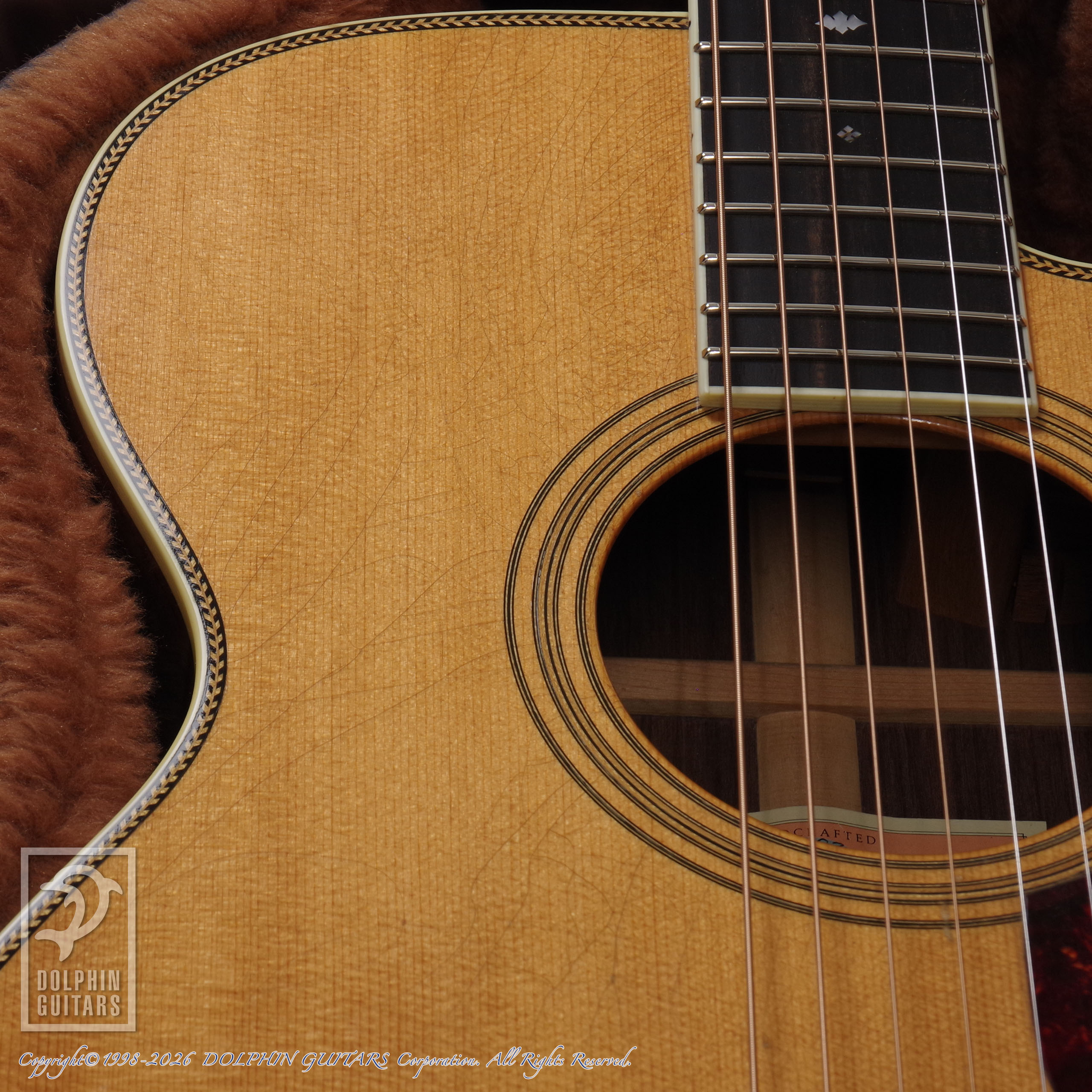 FRANKLIN GUITAR:OM Cutaway画像12