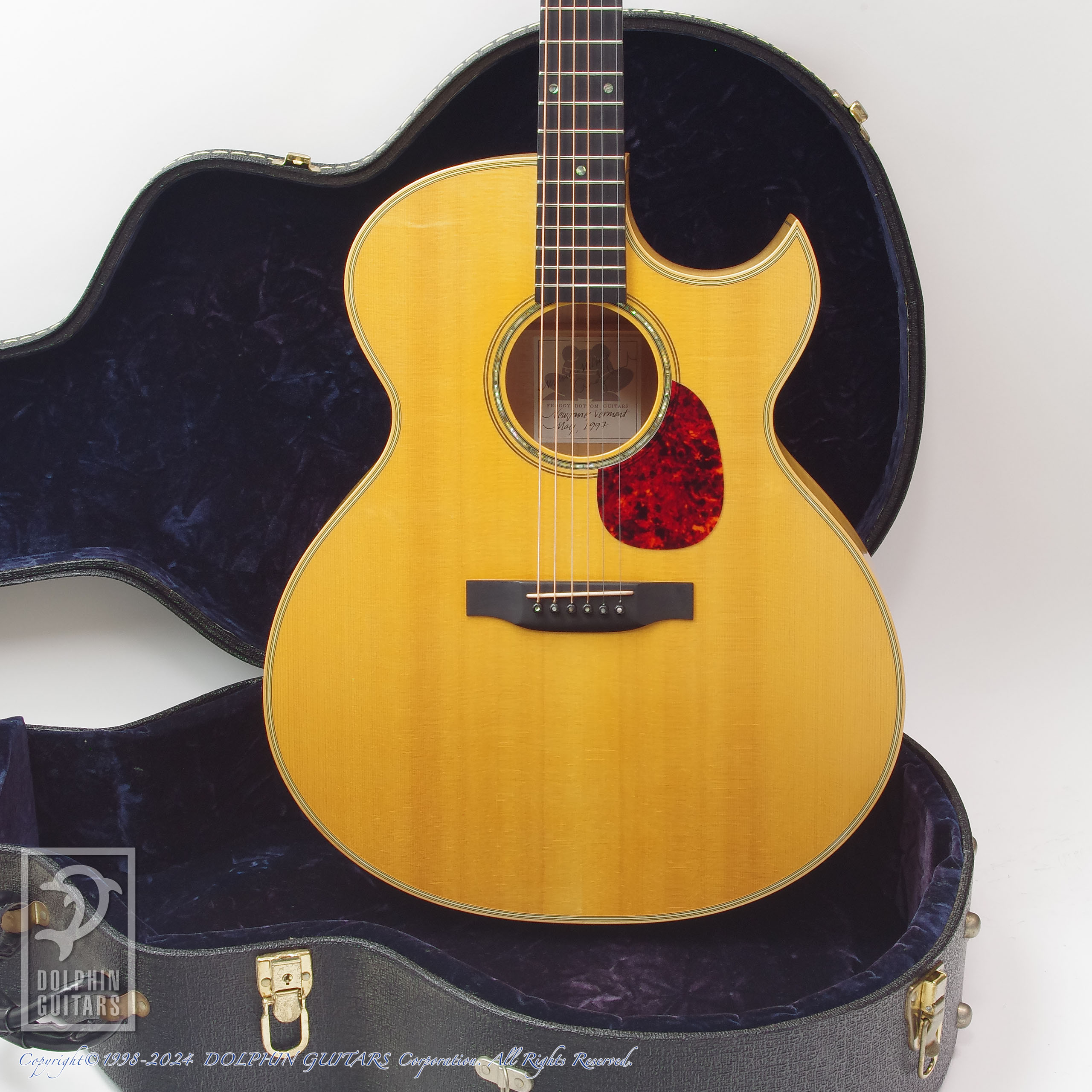 Froggy Bottom:Model J Cutaway (Flamed Maple)画像13