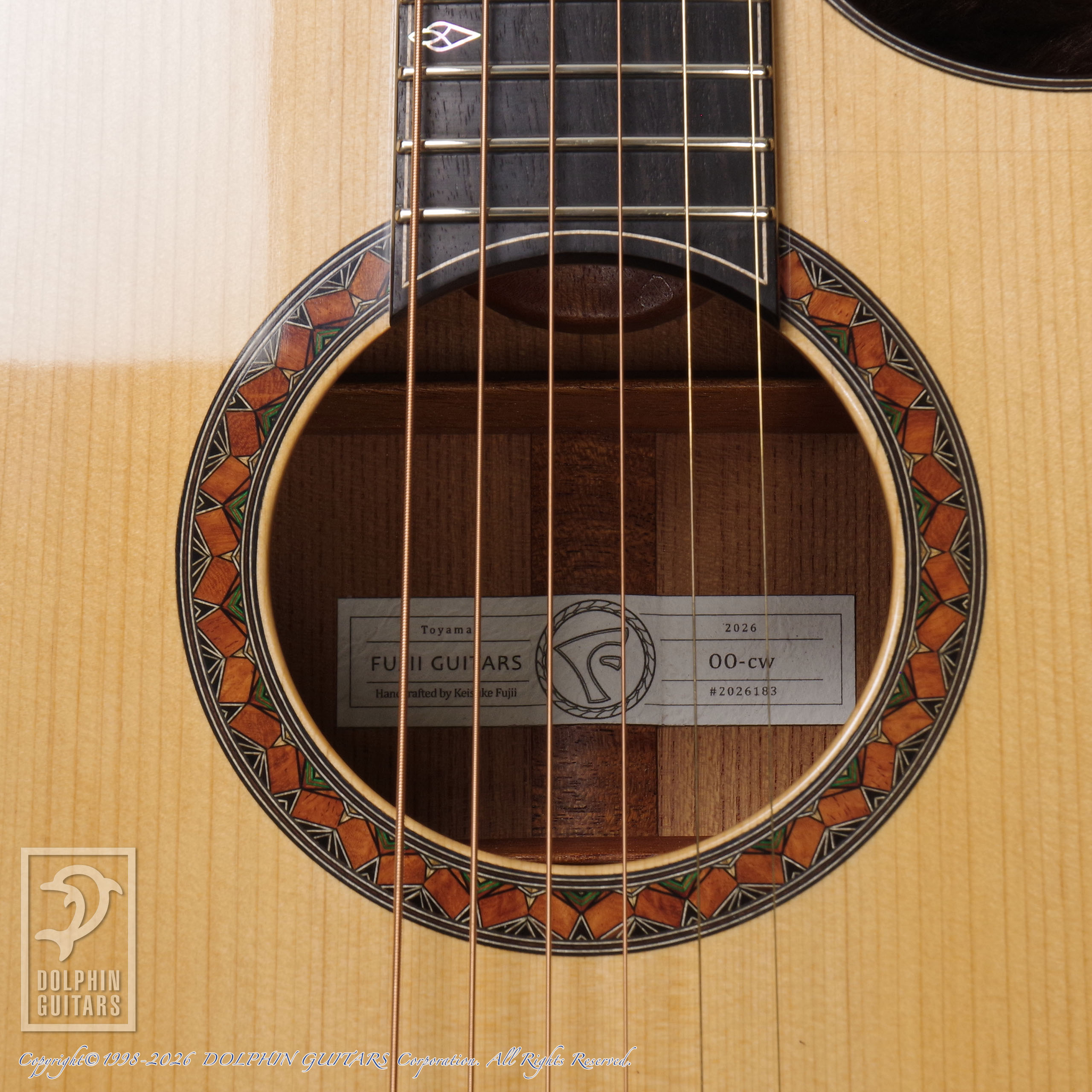 FUJII GUITARS:00 Cutaway <font color="red"><b>【東京ハンドクラフトギターフェス2026出展作品】</b></font><br><br>画像14