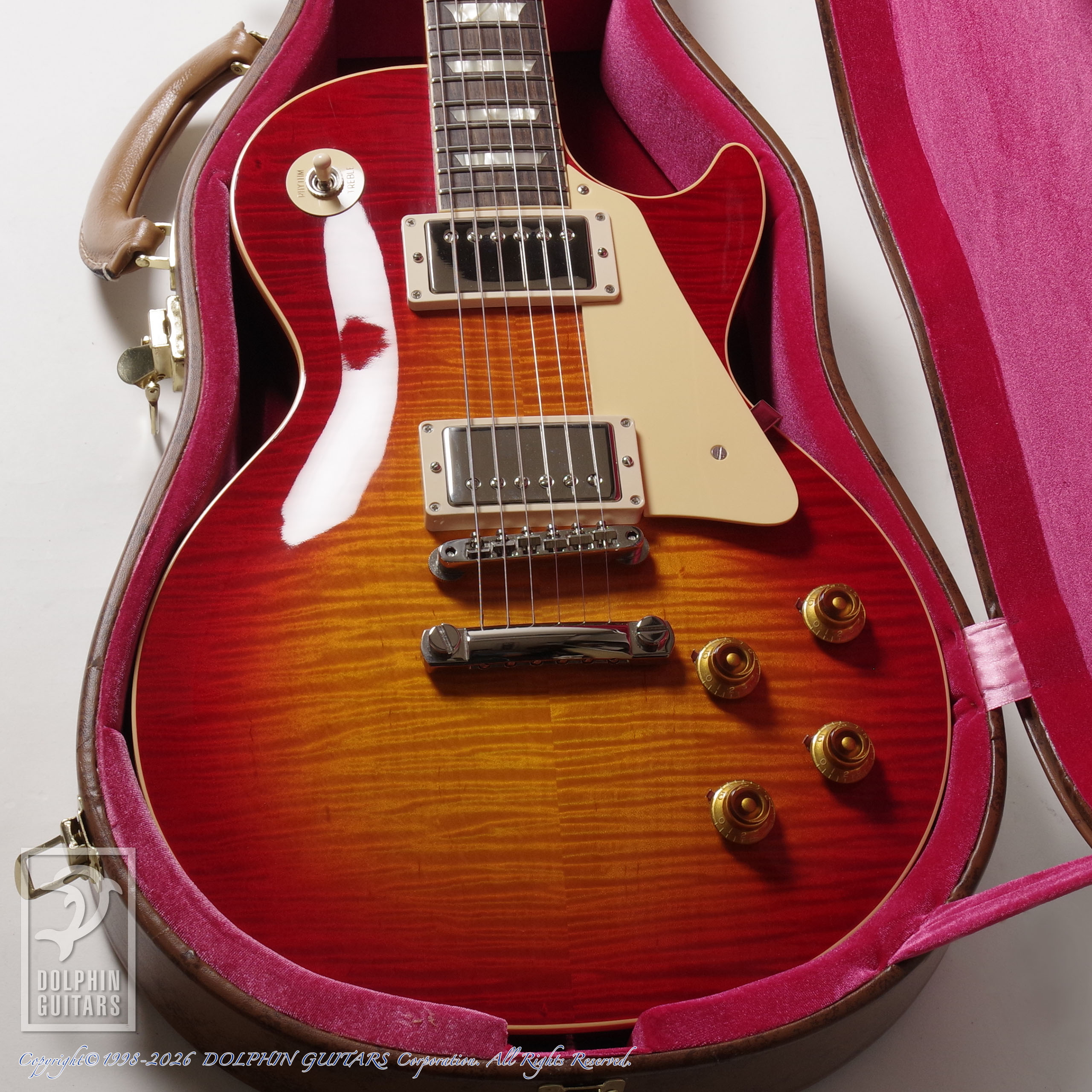 Gibson Custom Shop:1959 Les Paul Standard Reissue Gloss (Factory Burst)画像10