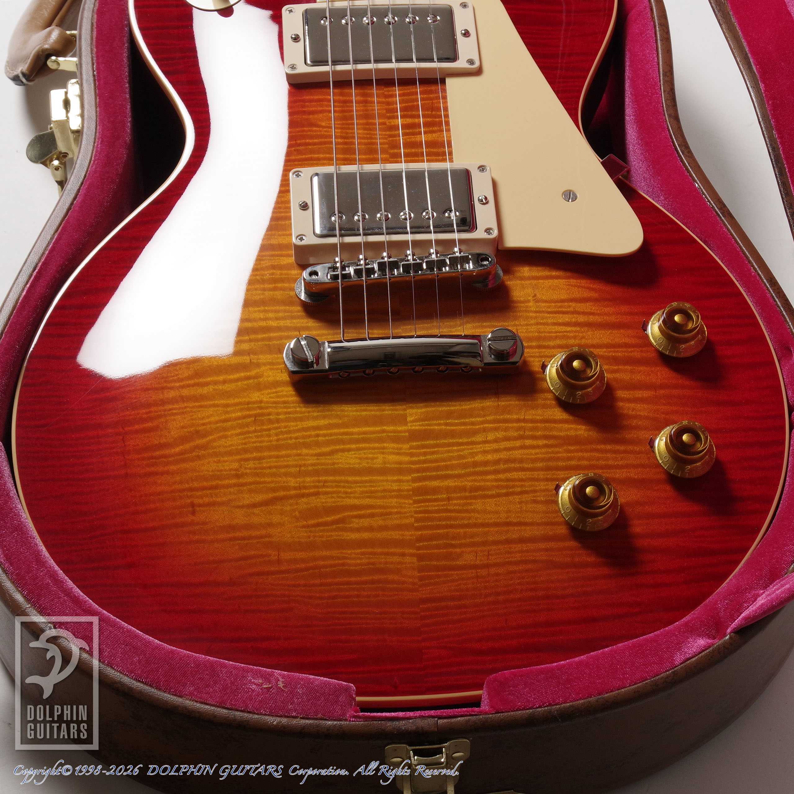 Gibson Custom Shop:1959 Les Paul Standard Reissue Gloss (Factory Burst)画像11