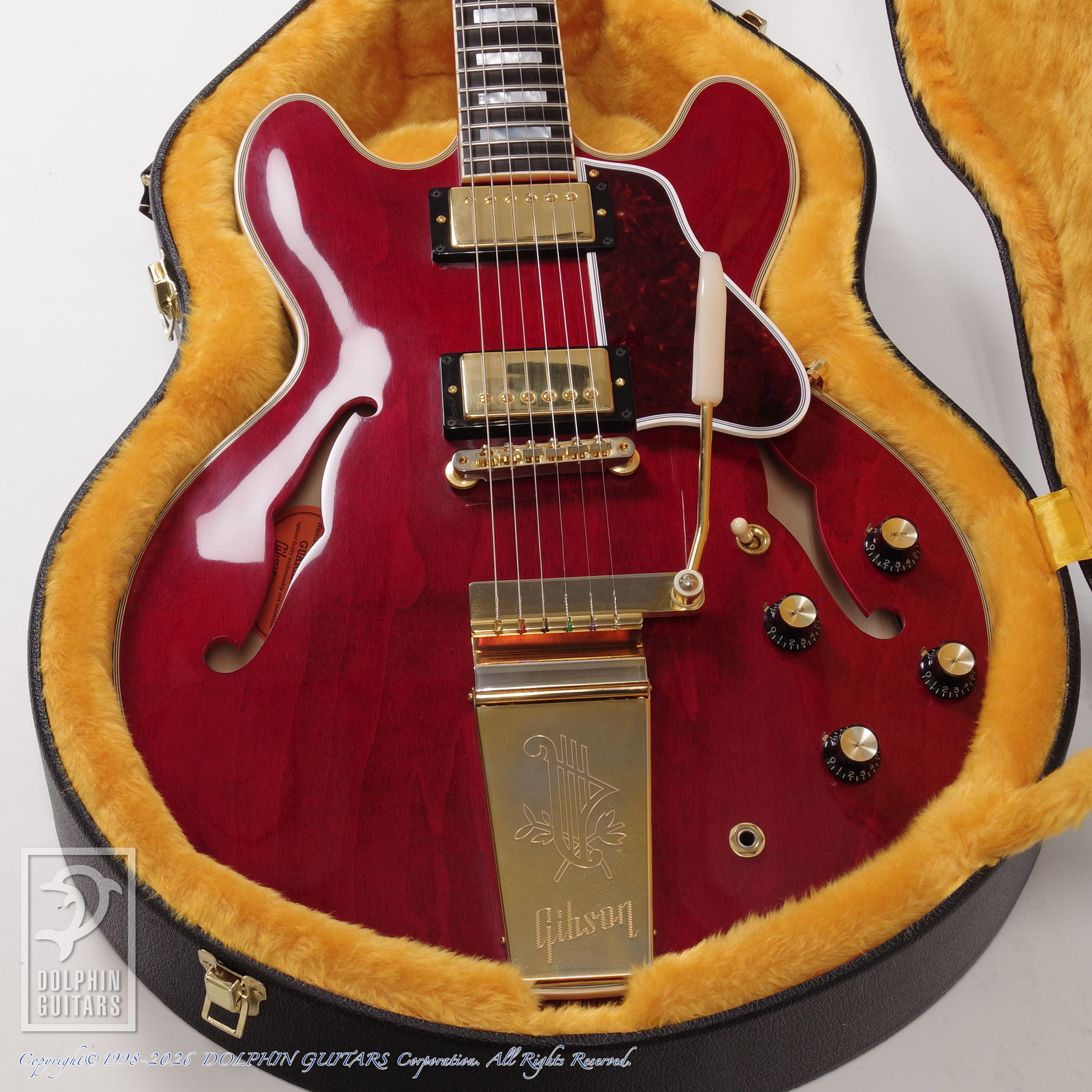 Gibson Custom Shop:Japan Limited Run 60s ES-355 with Long Vibrola画像10