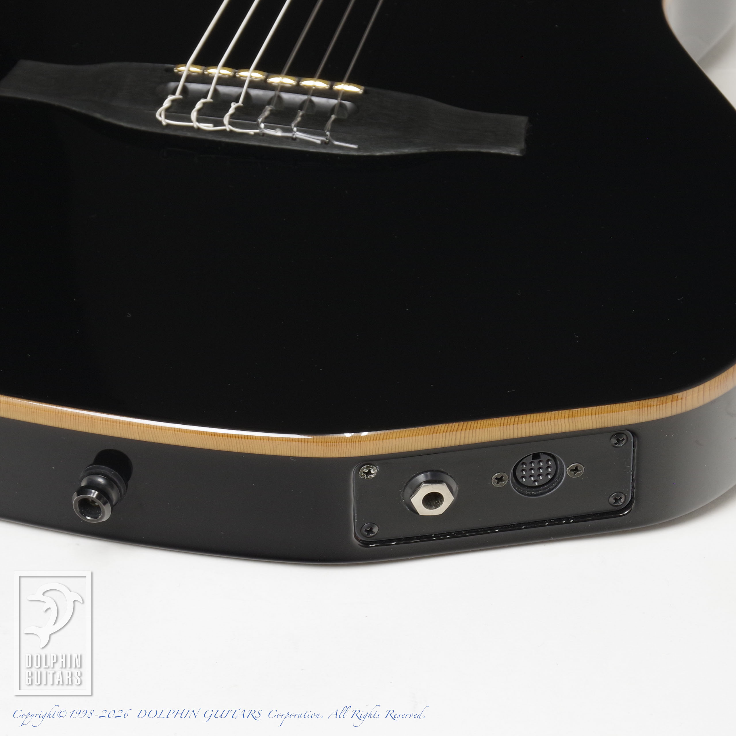 GODIN:ACS Slim Cedar Black (Nylon Strings)画像9