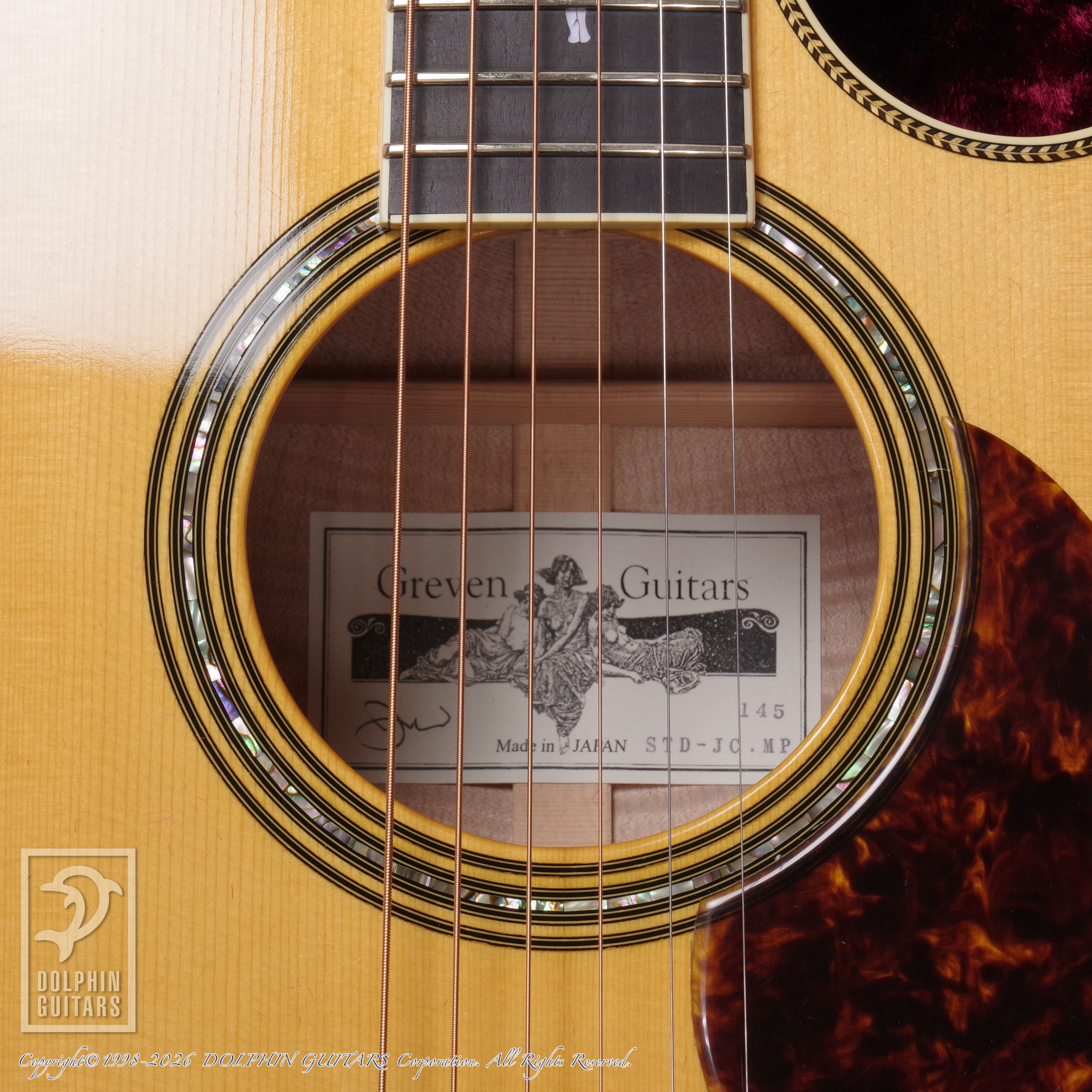 Greven Guitars Japan:Standard-JC MP White Lady -Limited-画像13