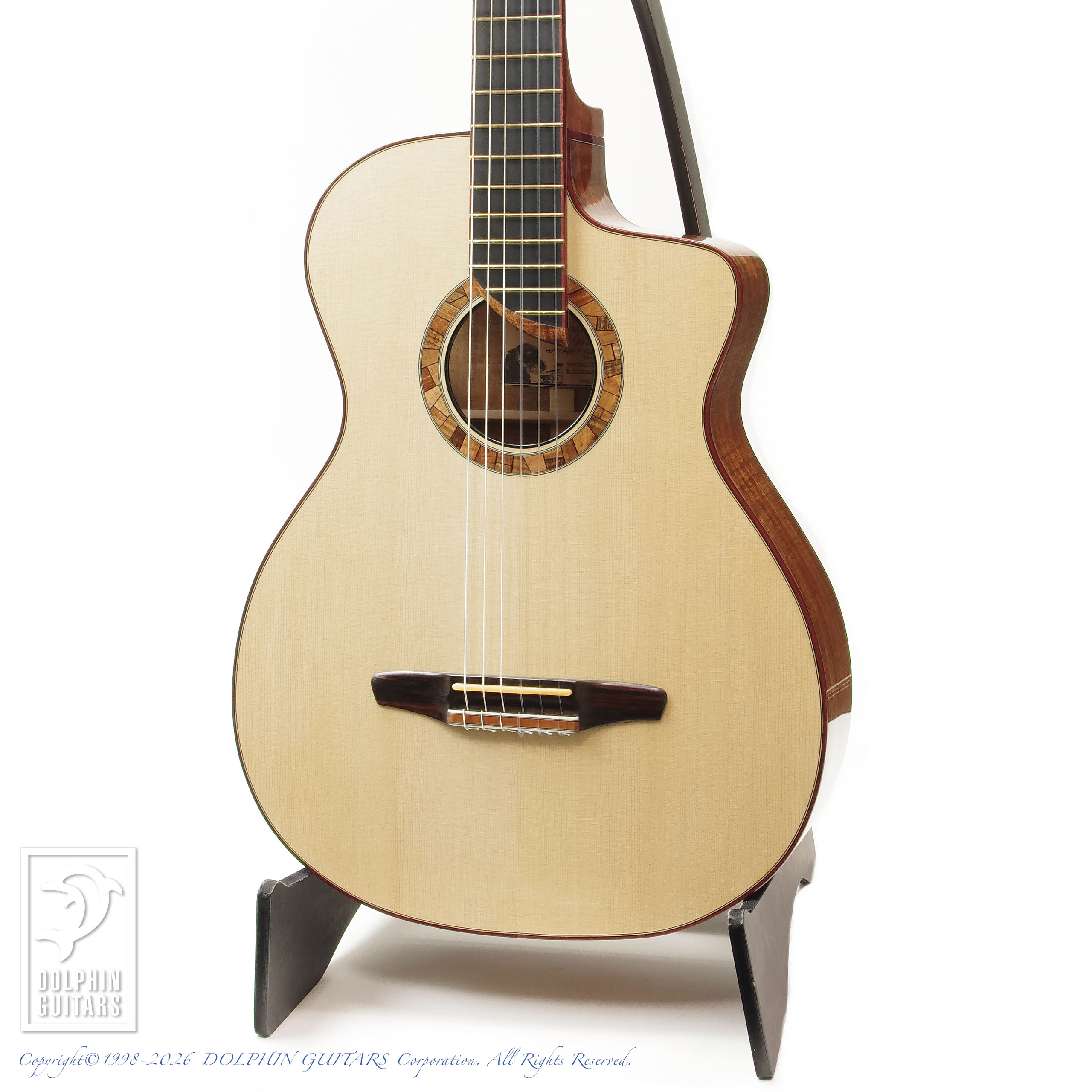 HAYASHI GUITARS:Hatsune Crossover Cutaway (Nylon Strings)