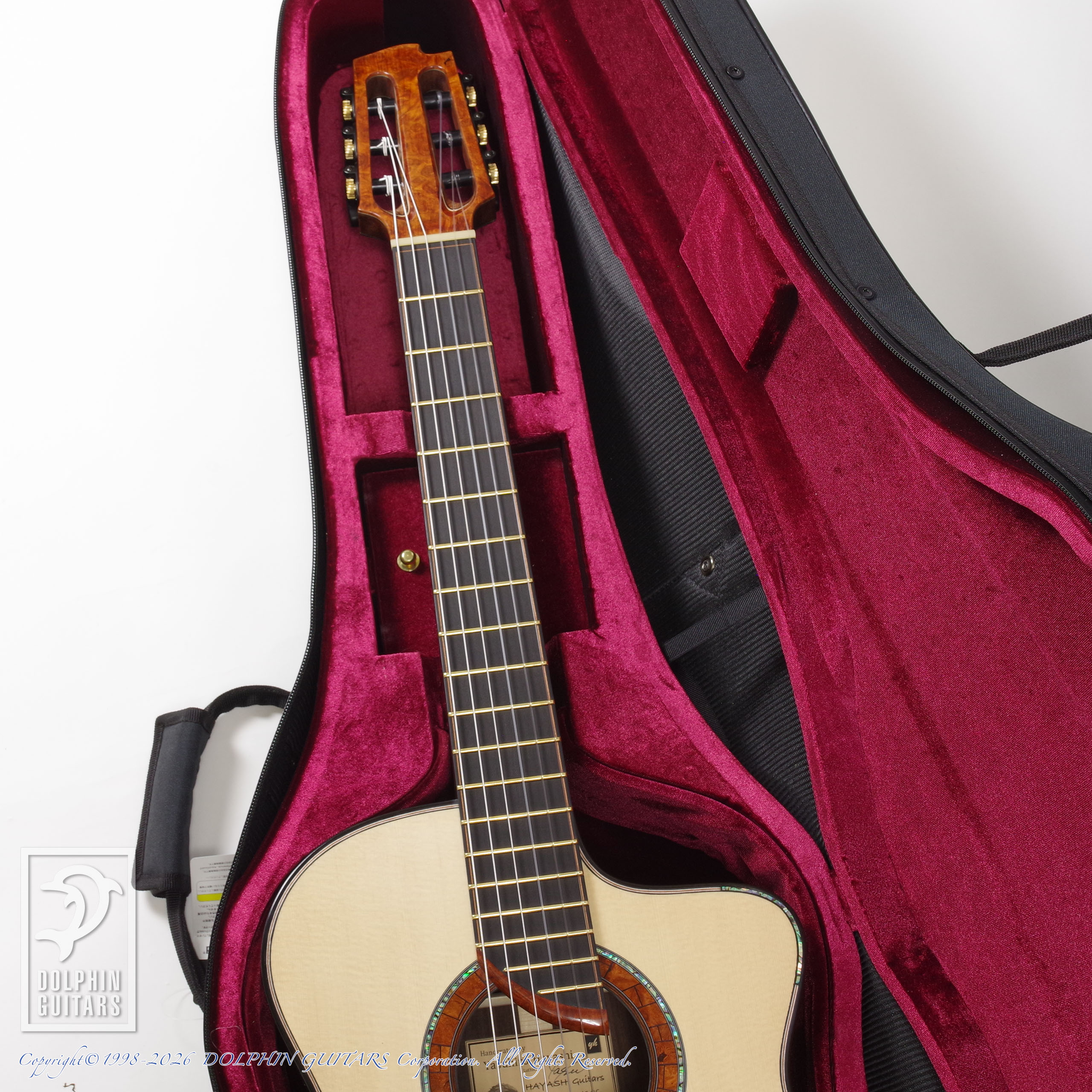 HAYASHI GUITARS:Hatsune Crossover (Nylon Strings)<font color="red"><b>【東京ハンドクラフトギターフェス2026出展作品】</b></font><br><br>画像6