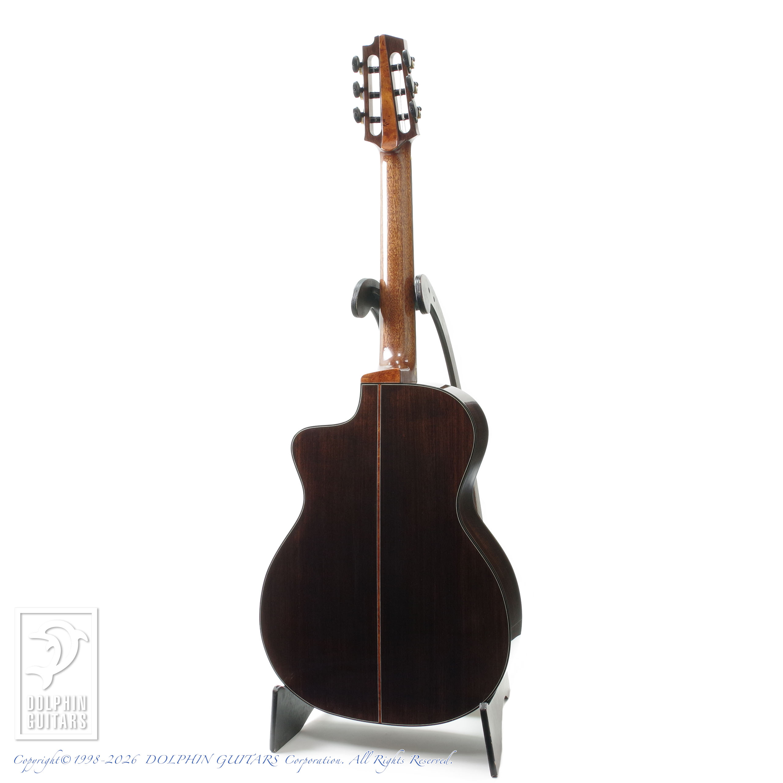HAYASHI GUITARS:Hatsune Crossover (Nylon Strings)<font color="red"><b>【東京ハンドクラフトギターフェス2026出展作品】</b></font><br><br>画像4