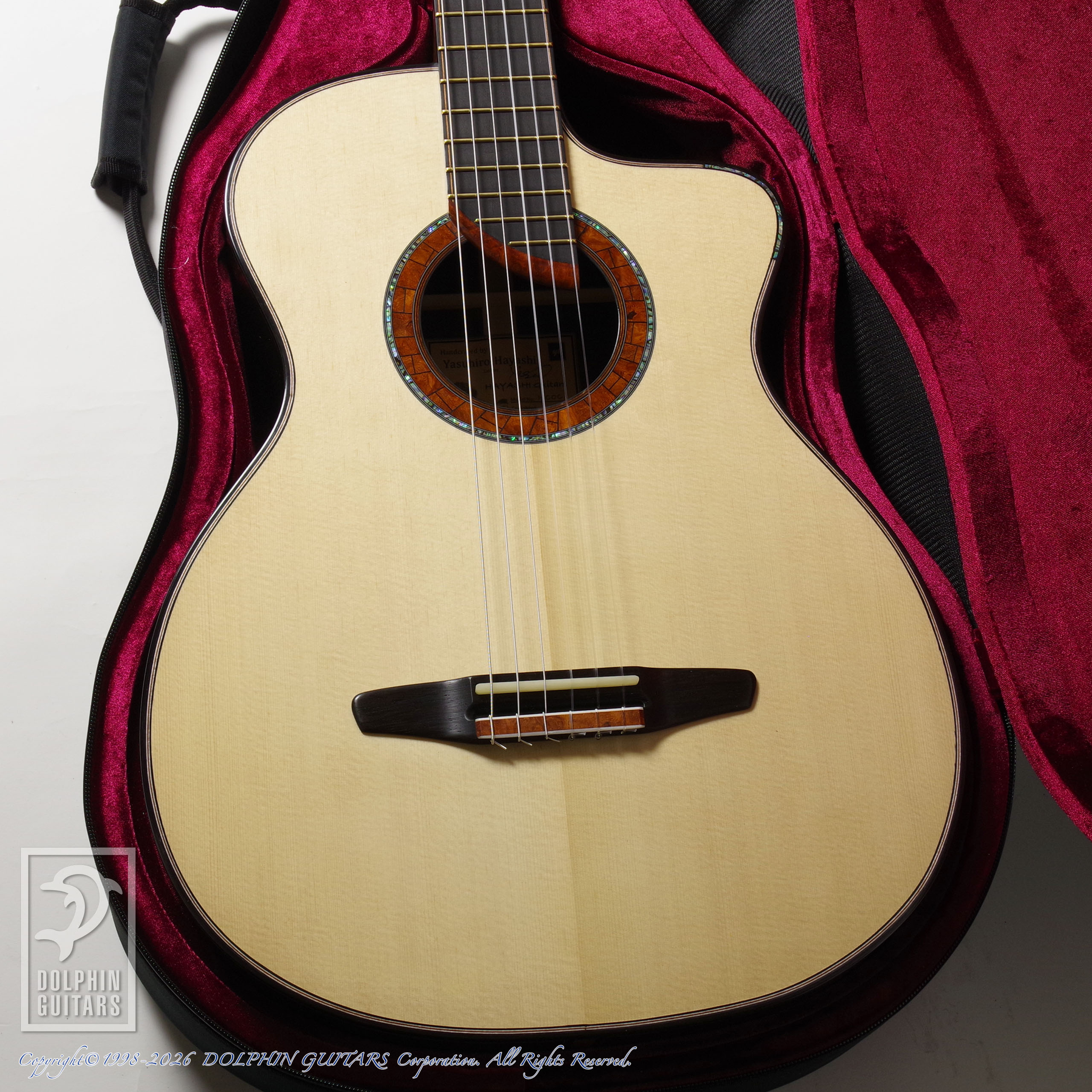 HAYASHI GUITARS:Hatsune Crossover (Nylon Strings)<font color="red"><b>【東京ハンドクラフトギターフェス2026出展作品】</b></font><br><br>画像12