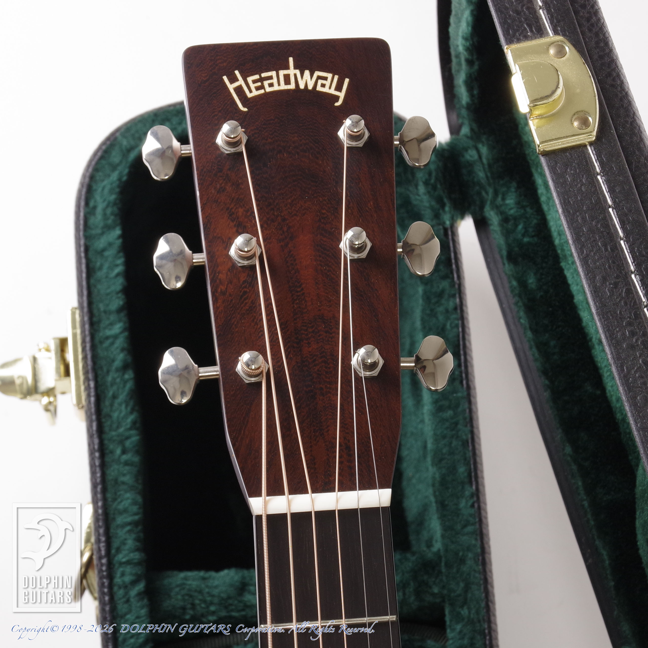 HEADWAY (百瀬恭夫):HF-115 Custom (Adirondack Spruce Madagascar Rosewood)画像6