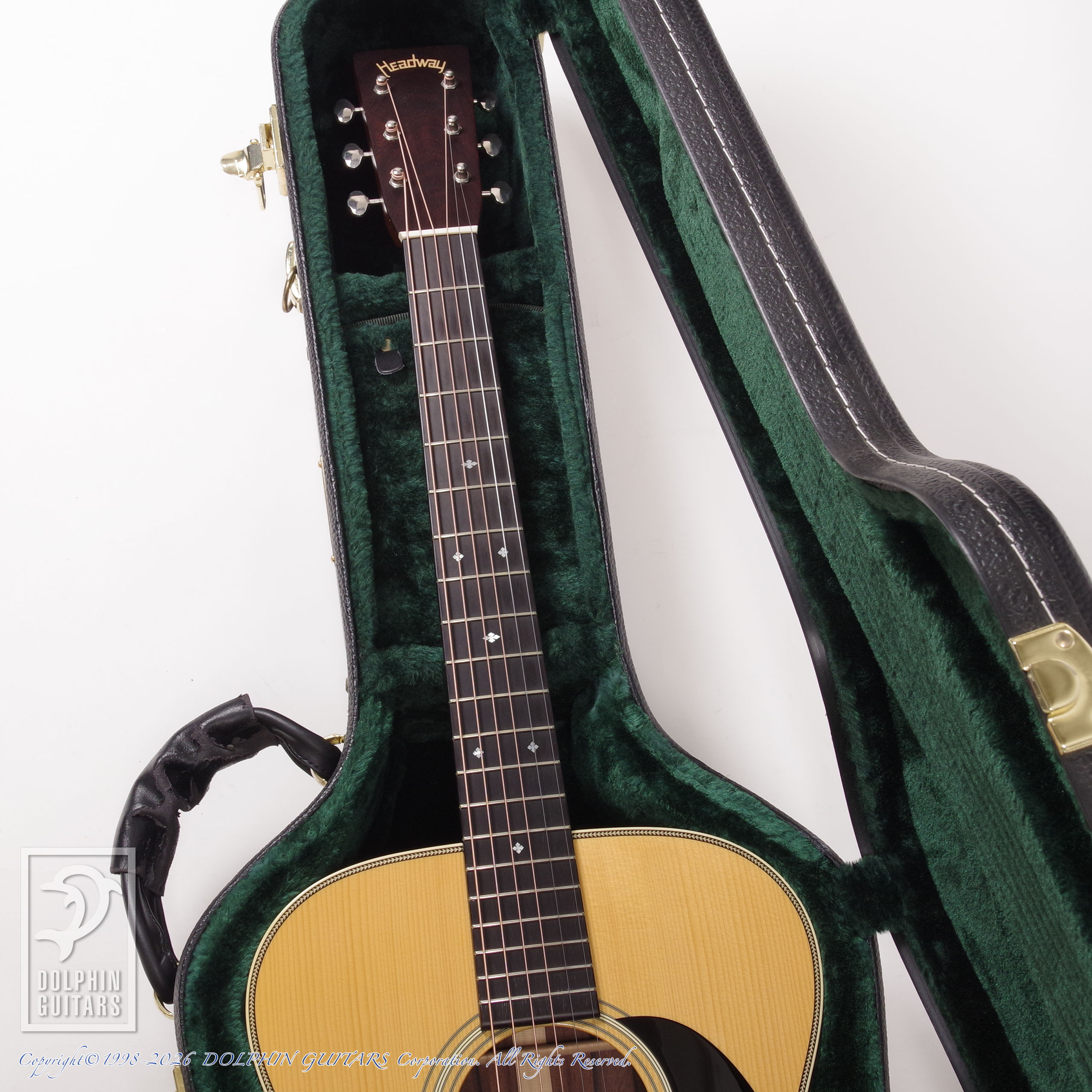 HEADWAY (百瀬恭夫):HF-115 Custom (Adirondack Spruce Madagascar Rosewood)画像8