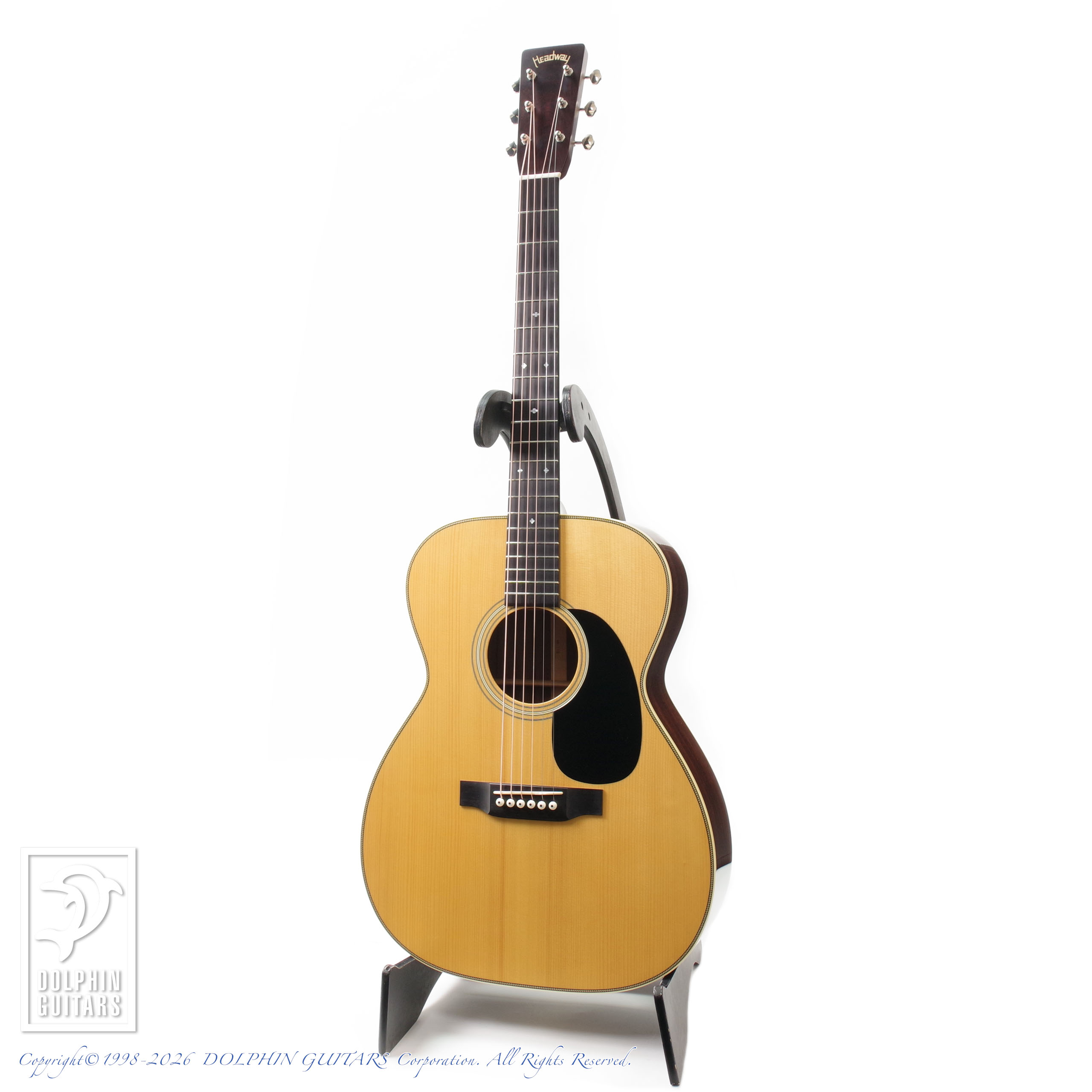 HEADWAY (百瀬恭夫):HF-115 Custom (Adirondack Spruce Madagascar Rosewood)画像2